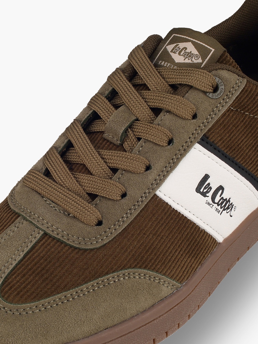 Men Lace-Up Ankle Sneakers