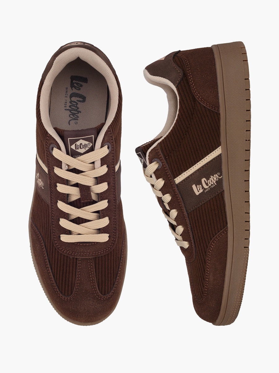 Men Lace-Up Ankle Sneakers