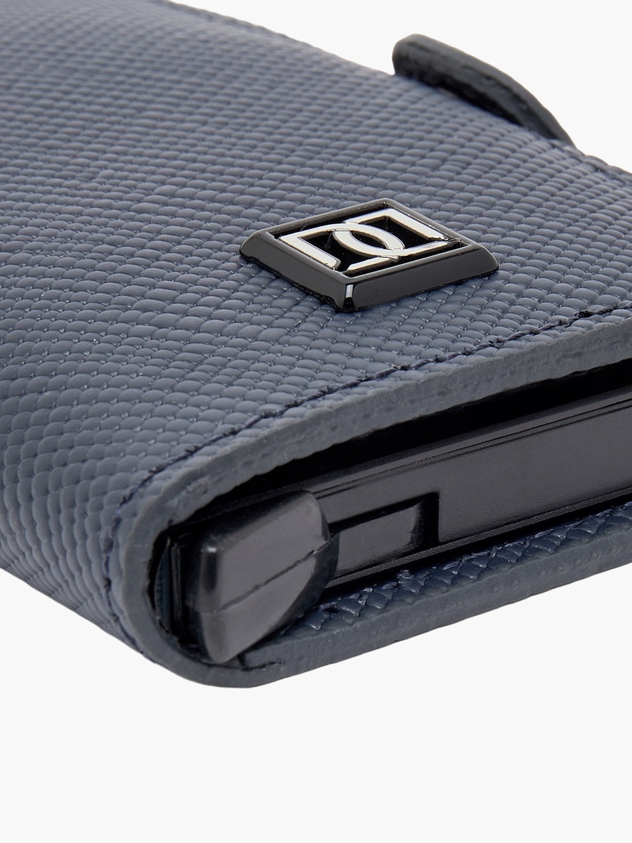 Men Automatic Leather Card Holder
