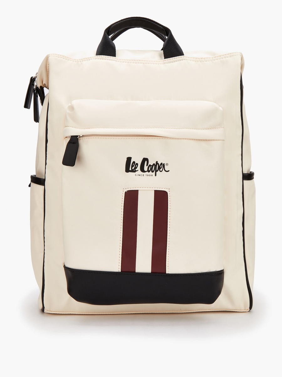 Panelled Backpack With Adjustable Shoulder Straps