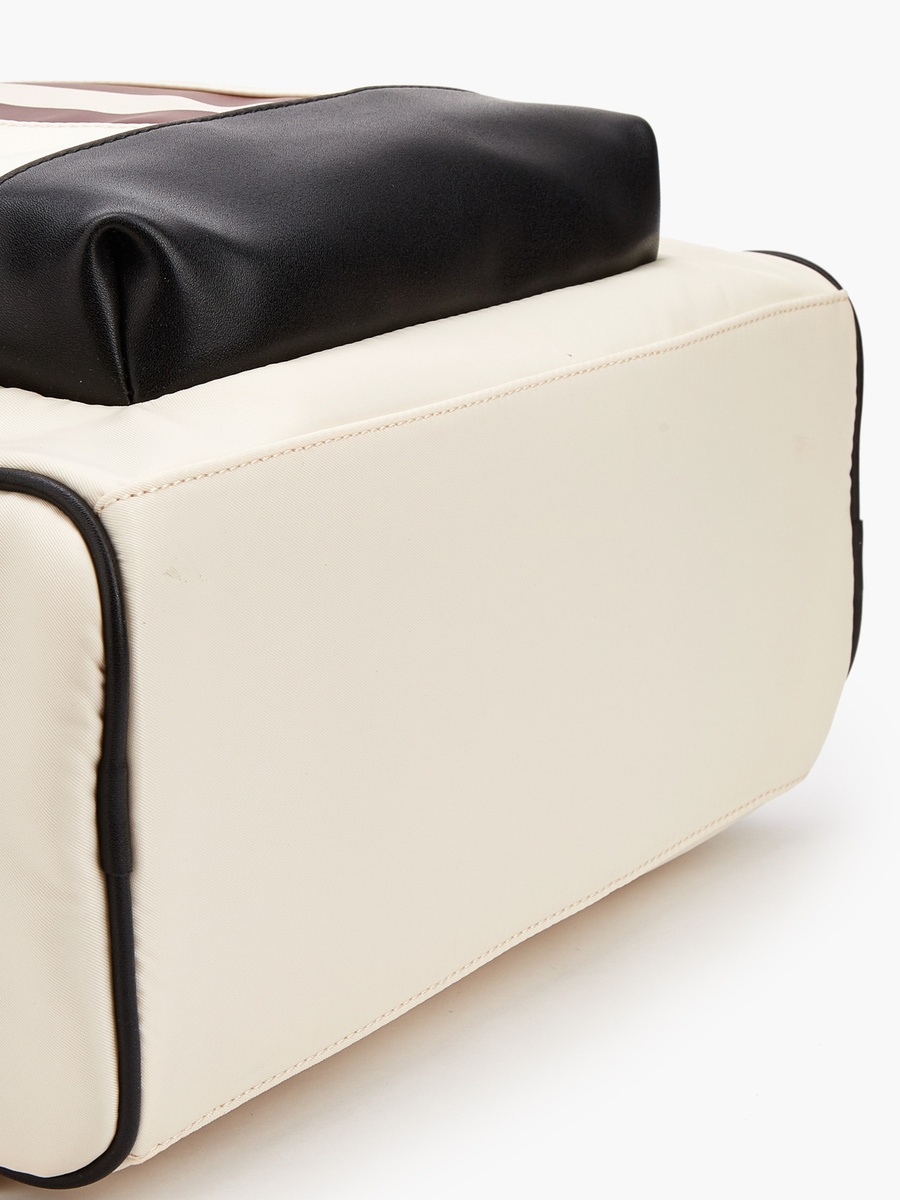 Panelled Backpack With Adjustable Shoulder Straps