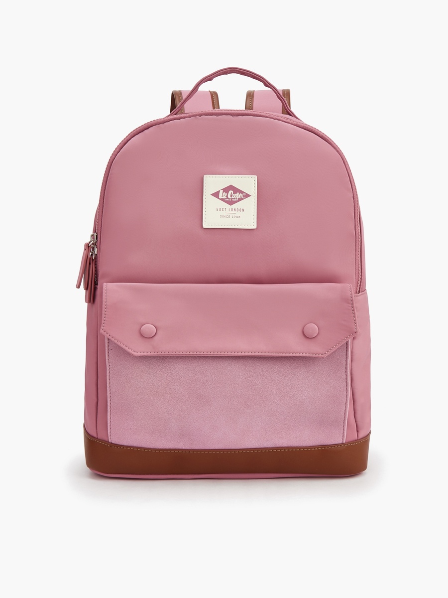 Logo Backpack With Adjustable Straps
