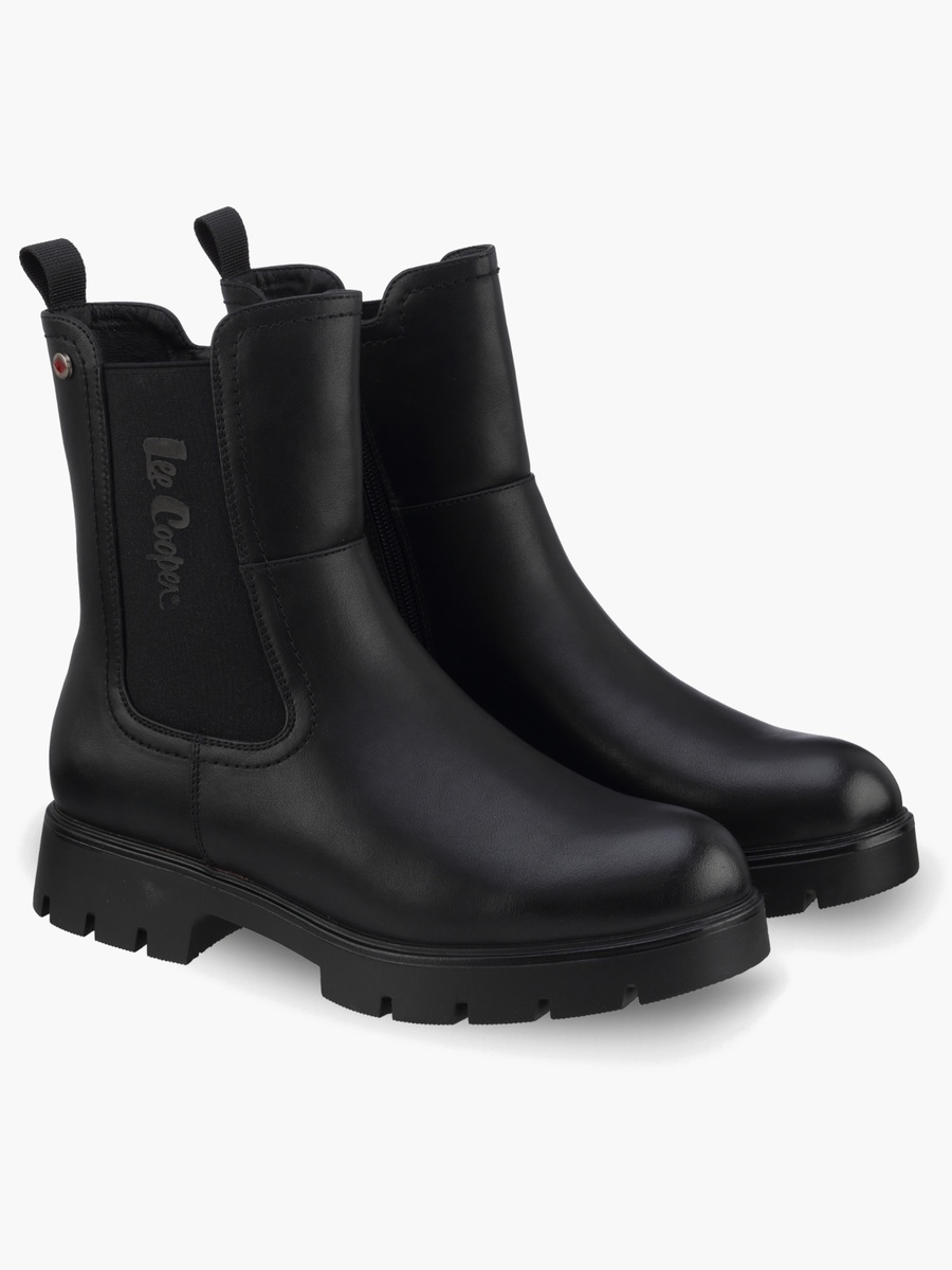 Women Logo Print Ankle Boots