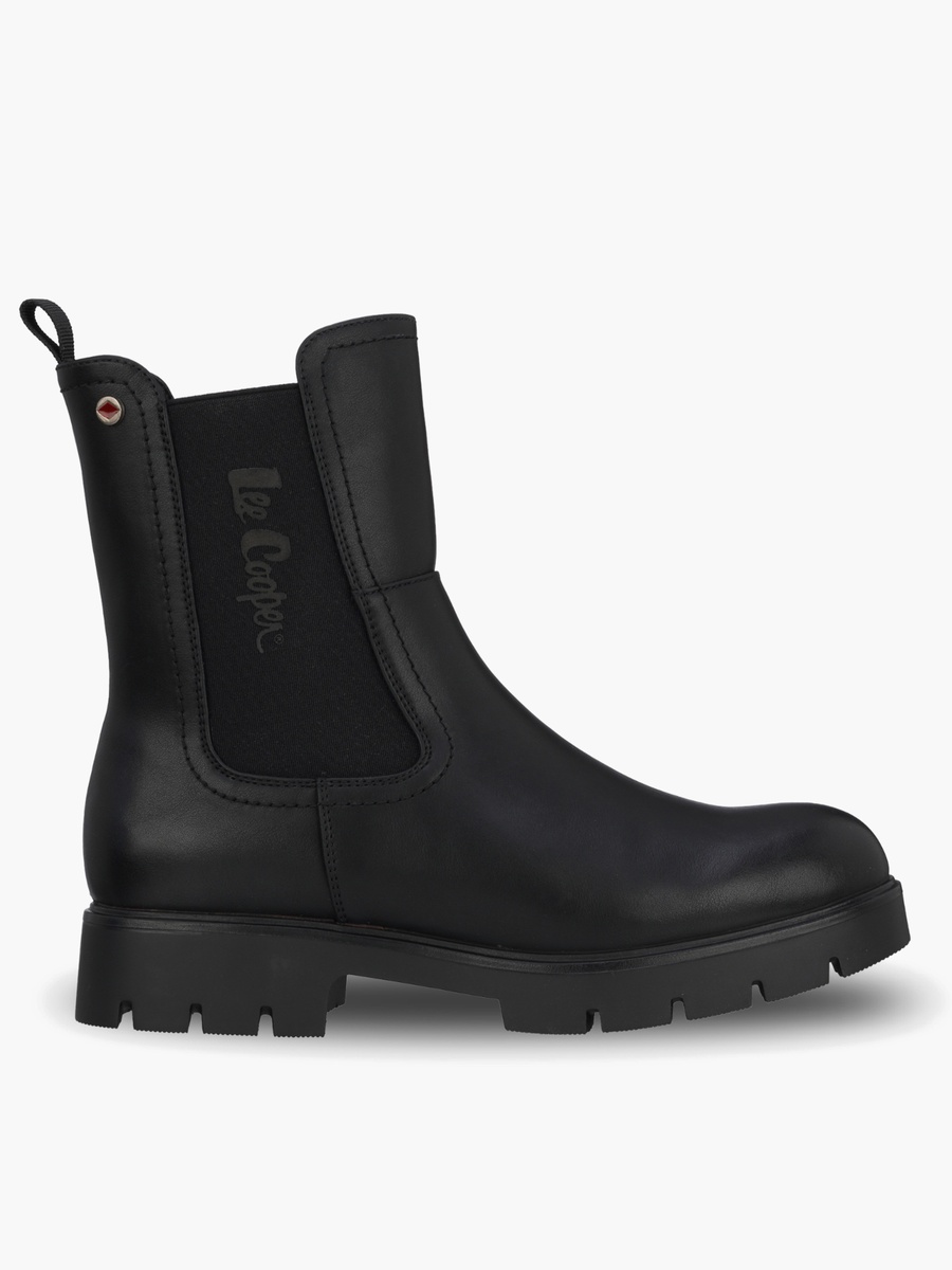 Women Logo Print Ankle Boots