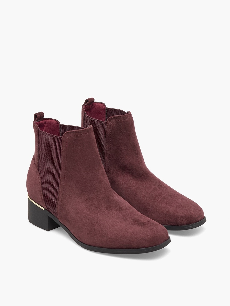 Women Suede Ankle Boots