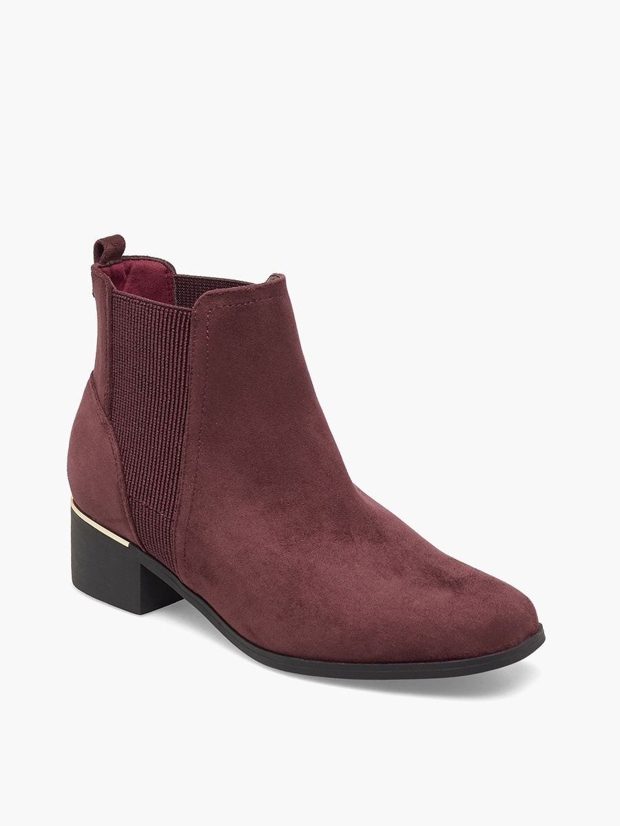 Women Suede Ankle Boots