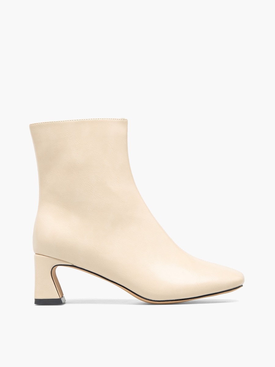 Women Block Heel Ankle Boots