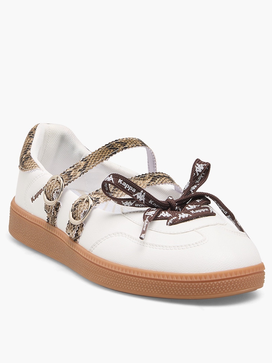 Women Heritage Panelled Mary Jane Shoes
