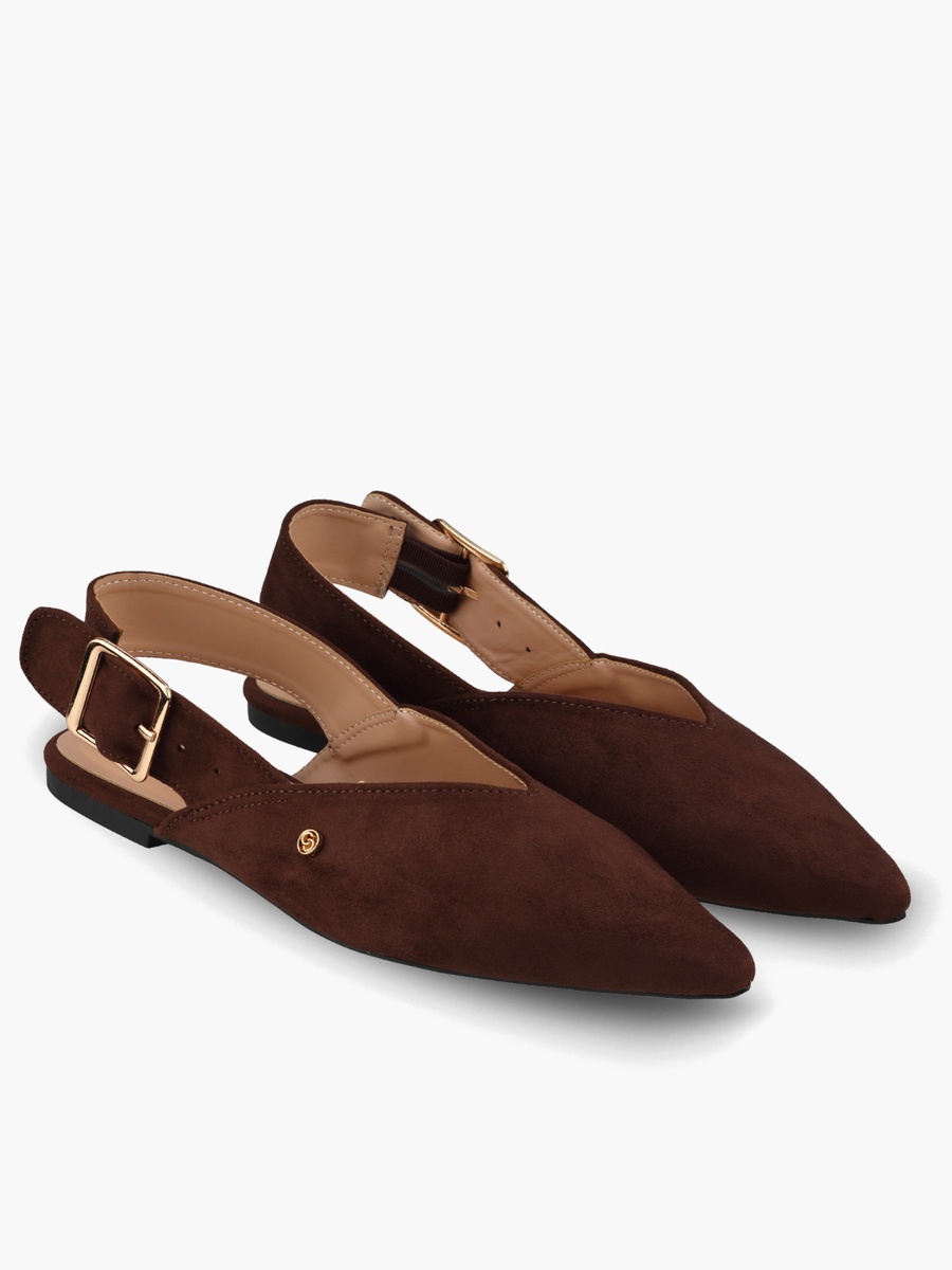Women Buckle Closure Mules