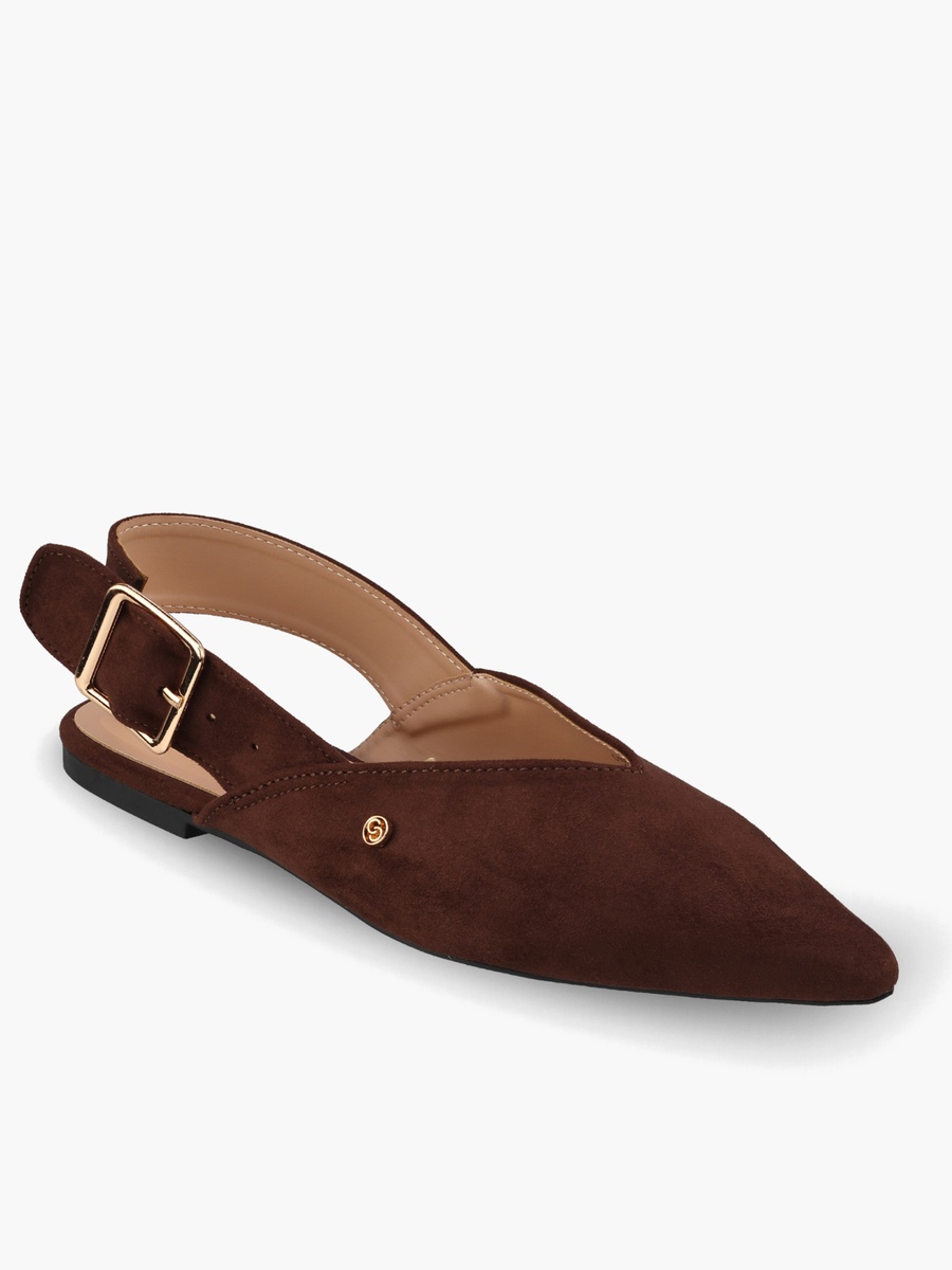 Women Buckle Closure Mules