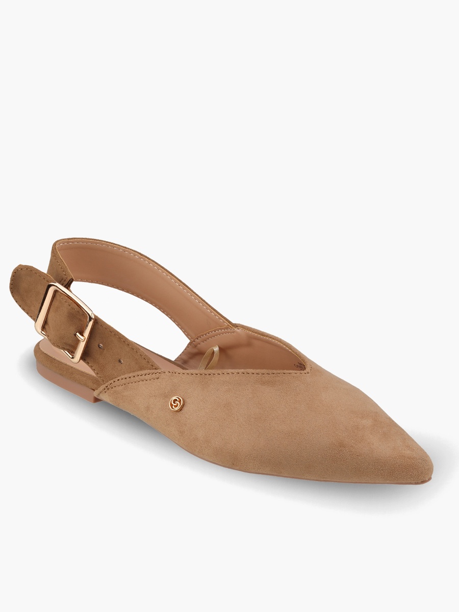 Women Buckle Closure Mules