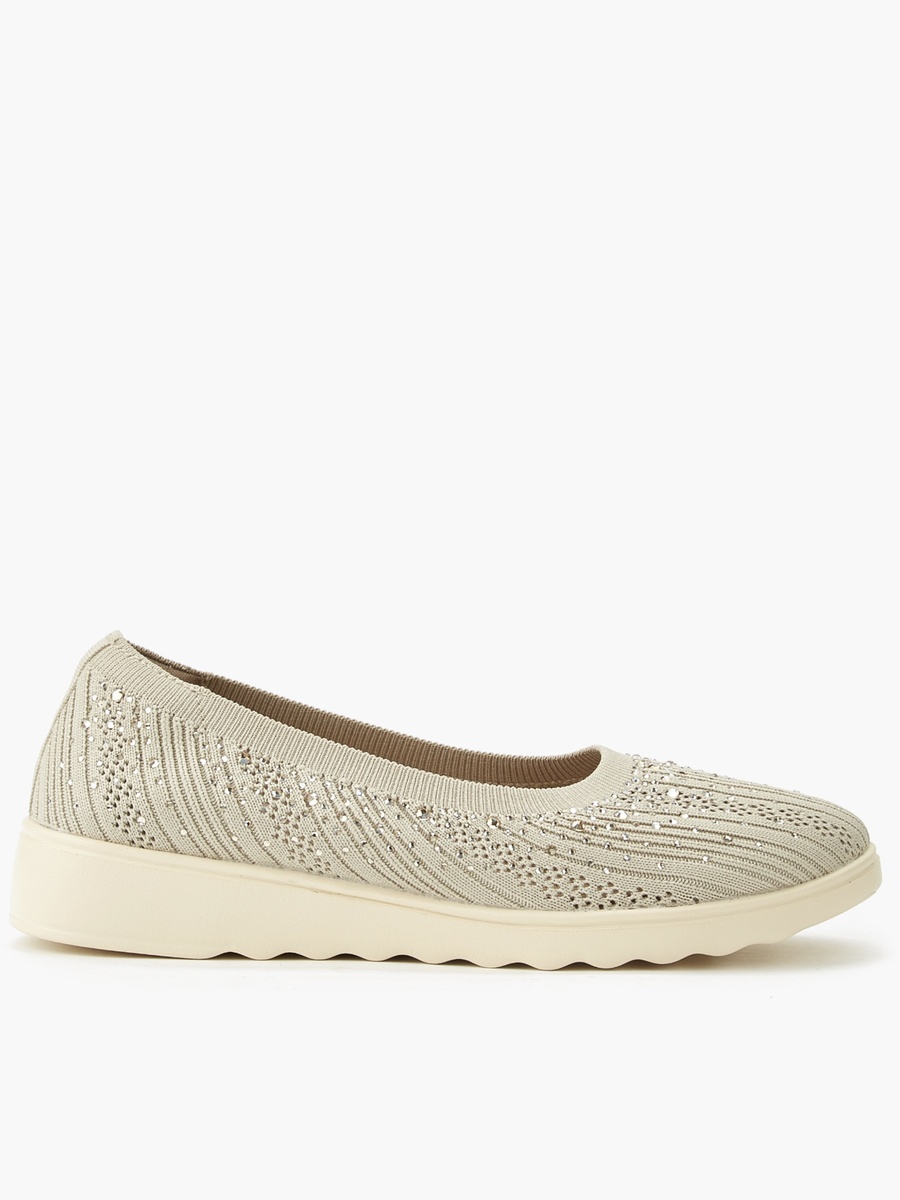 Lee Cooper Women Embellished Ballerina Shoes