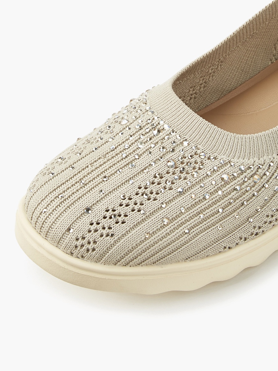 Lee Cooper Women Embellished Ballerina Shoes