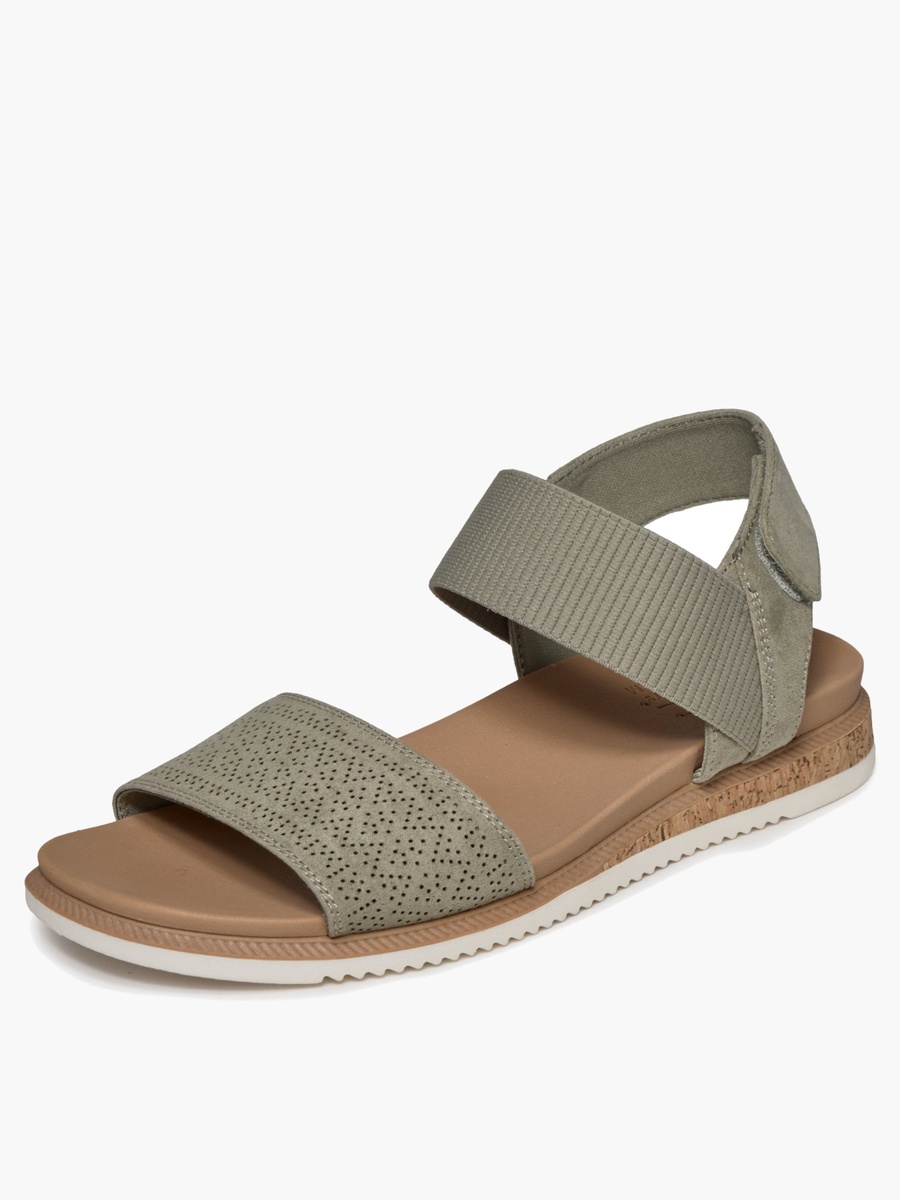 Women Desert Kiss Low Hook and Loop Sandals