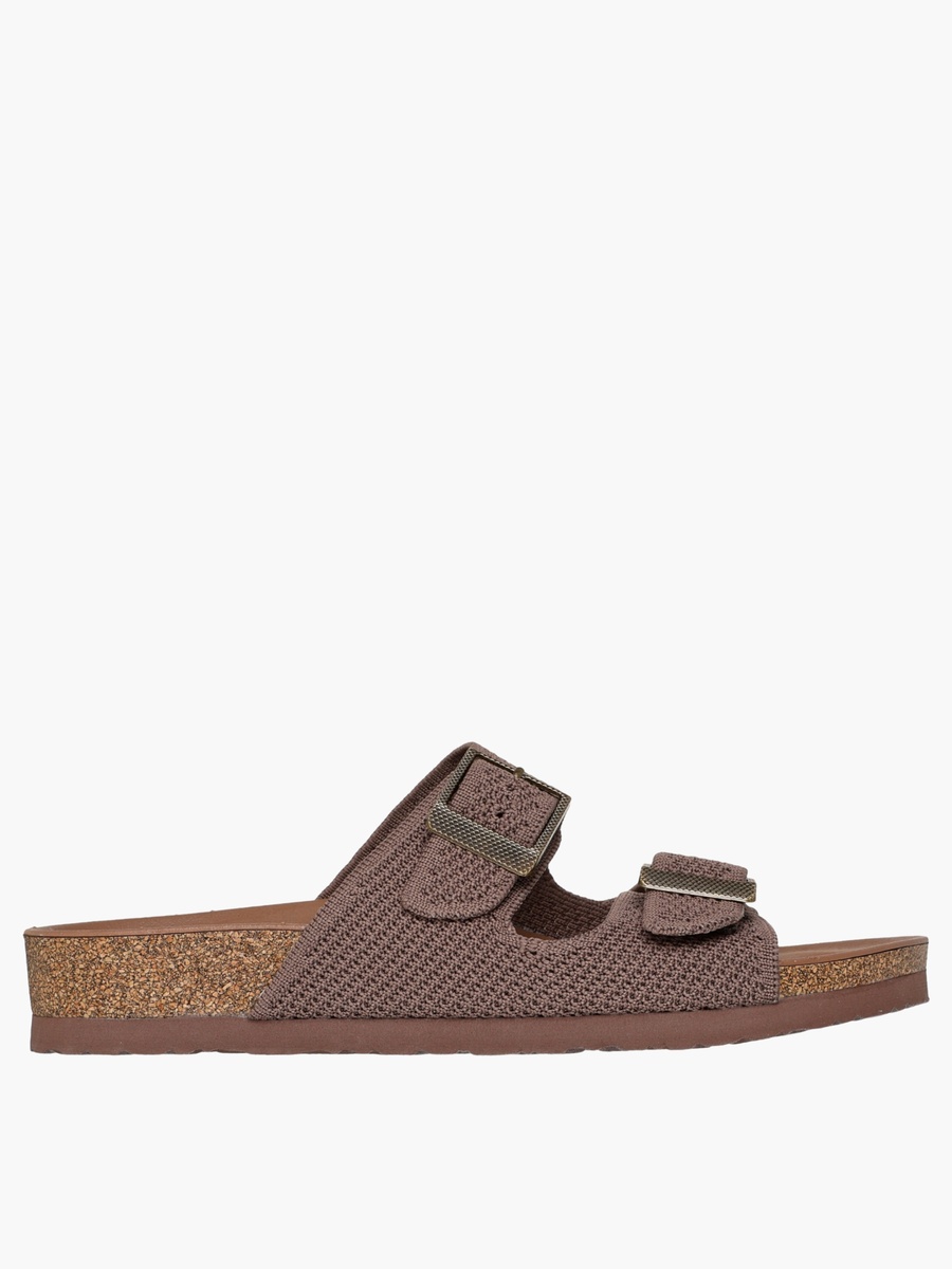 Women Arch Fit Granola Buckle Accent Sandals