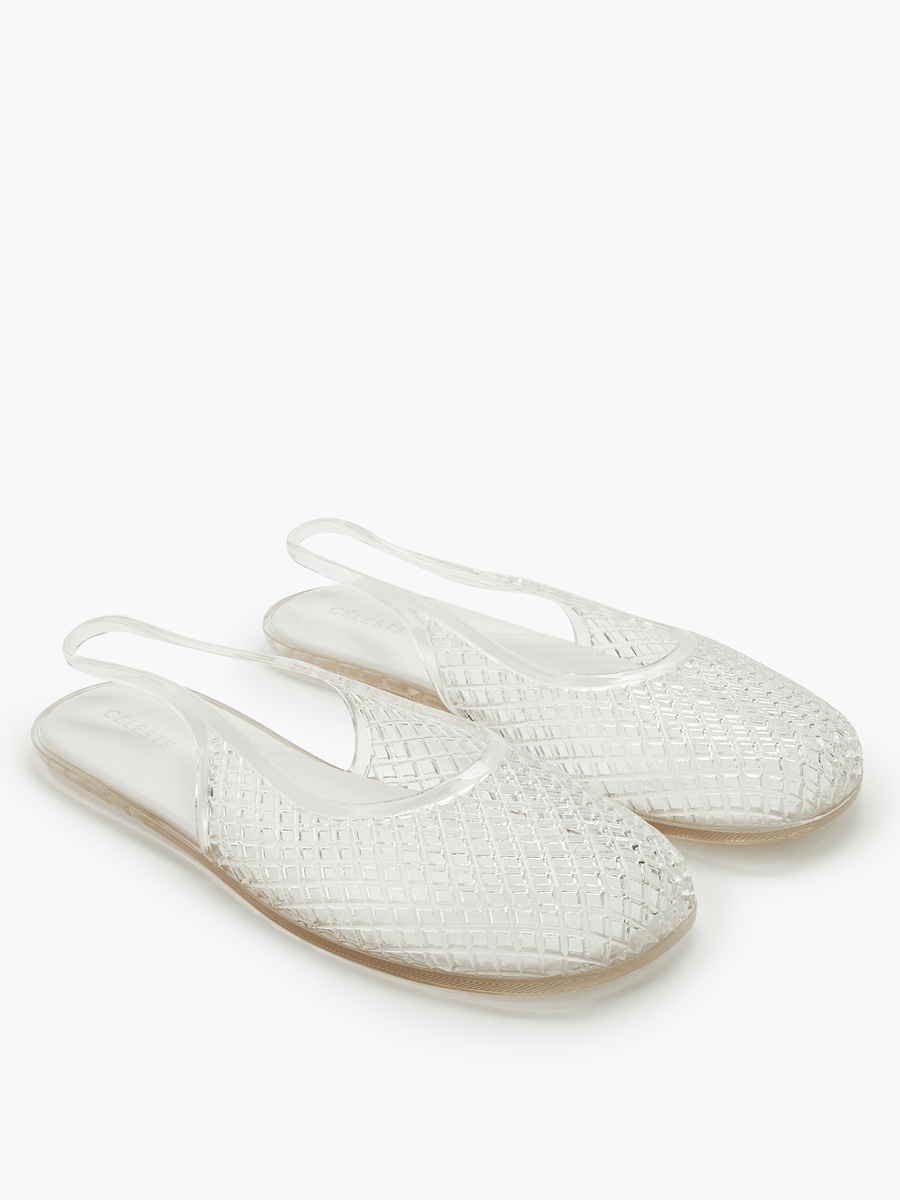 Women Textured Slingback Shoes