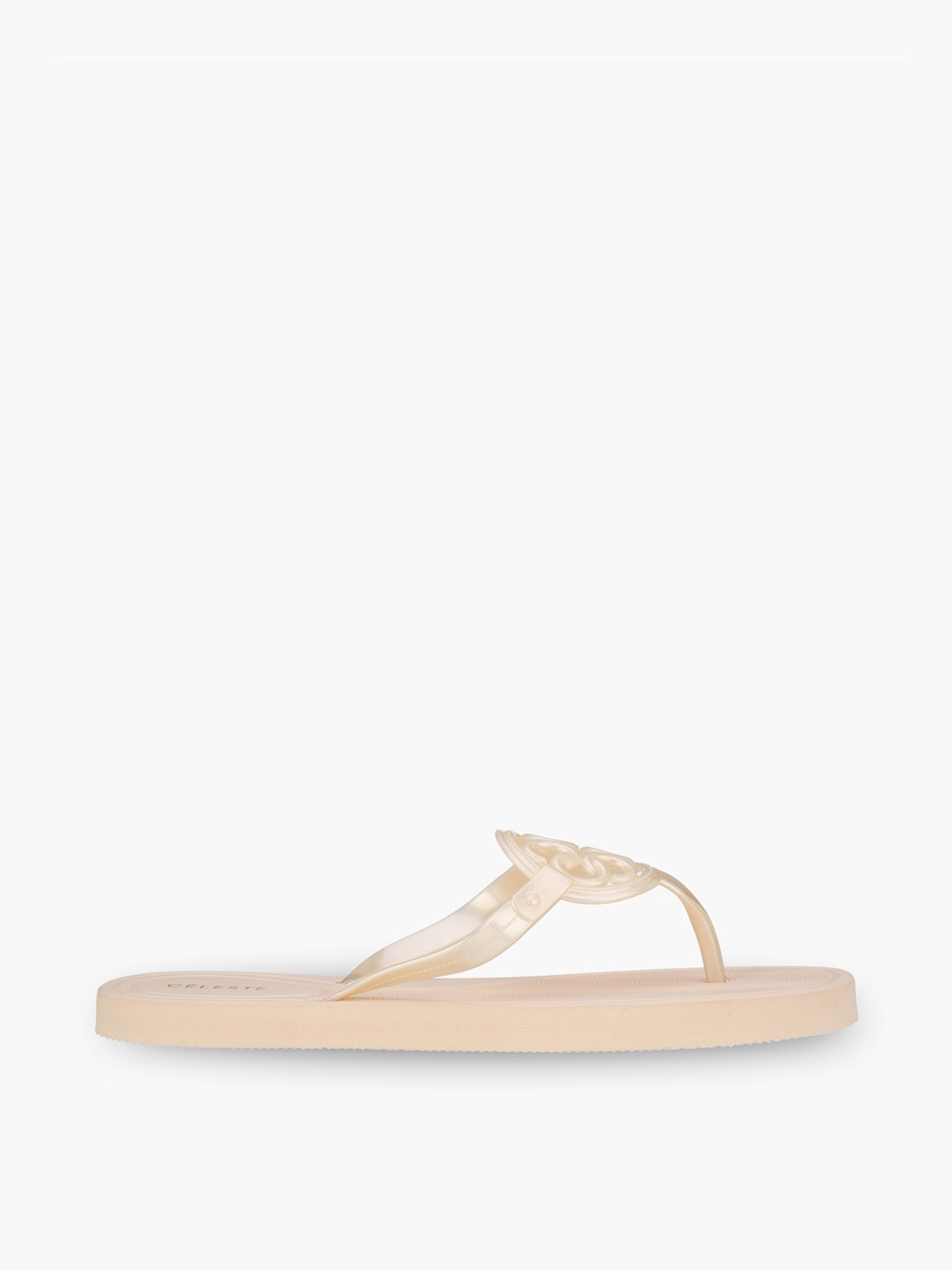 Women Monogram Flip Flops