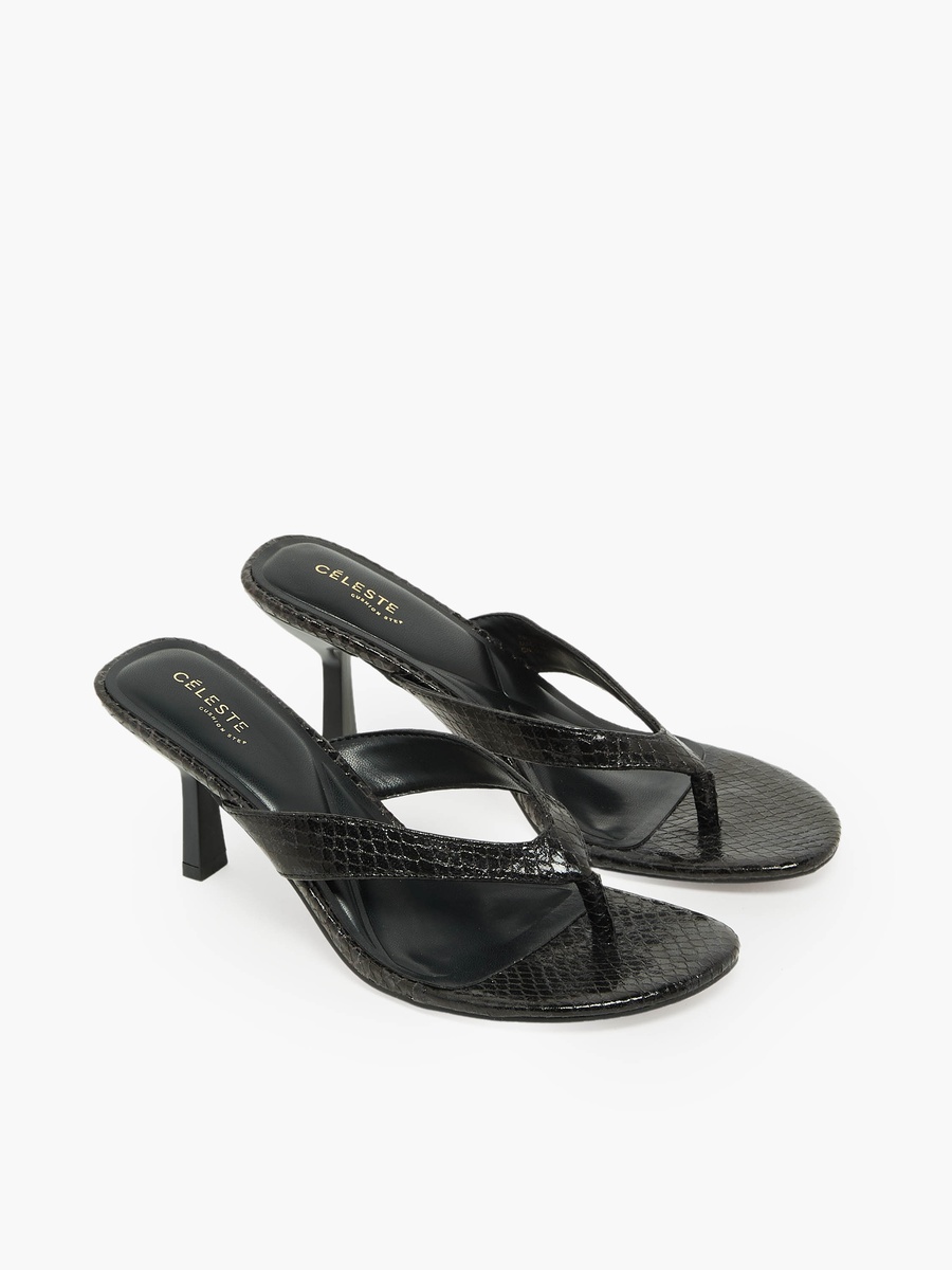 Women Flared Heel Sandals