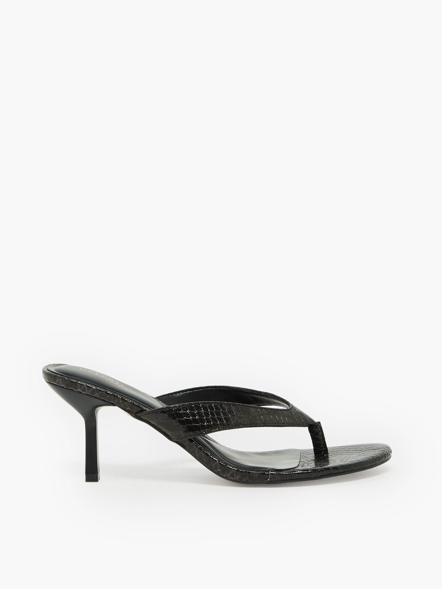 Women Flared Heel Sandals