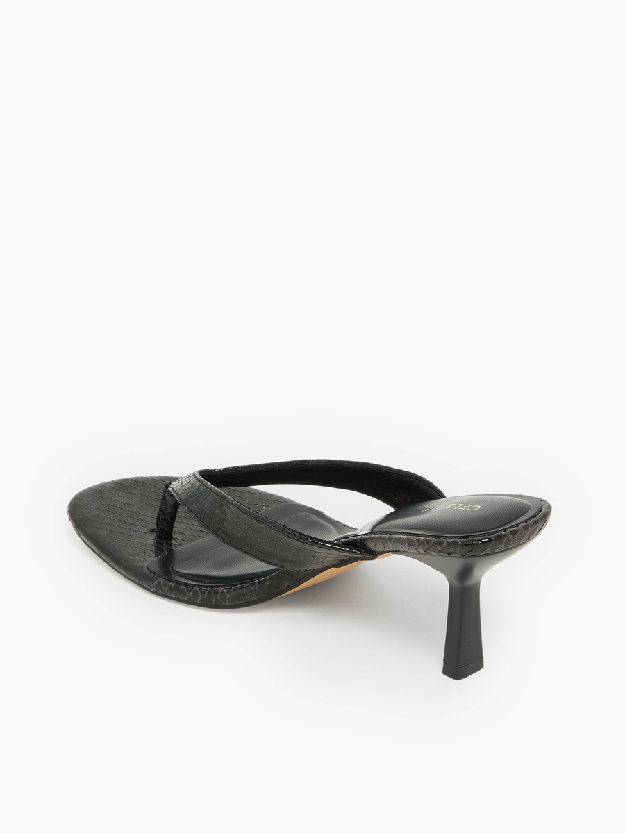 Women Flared Heel Sandals