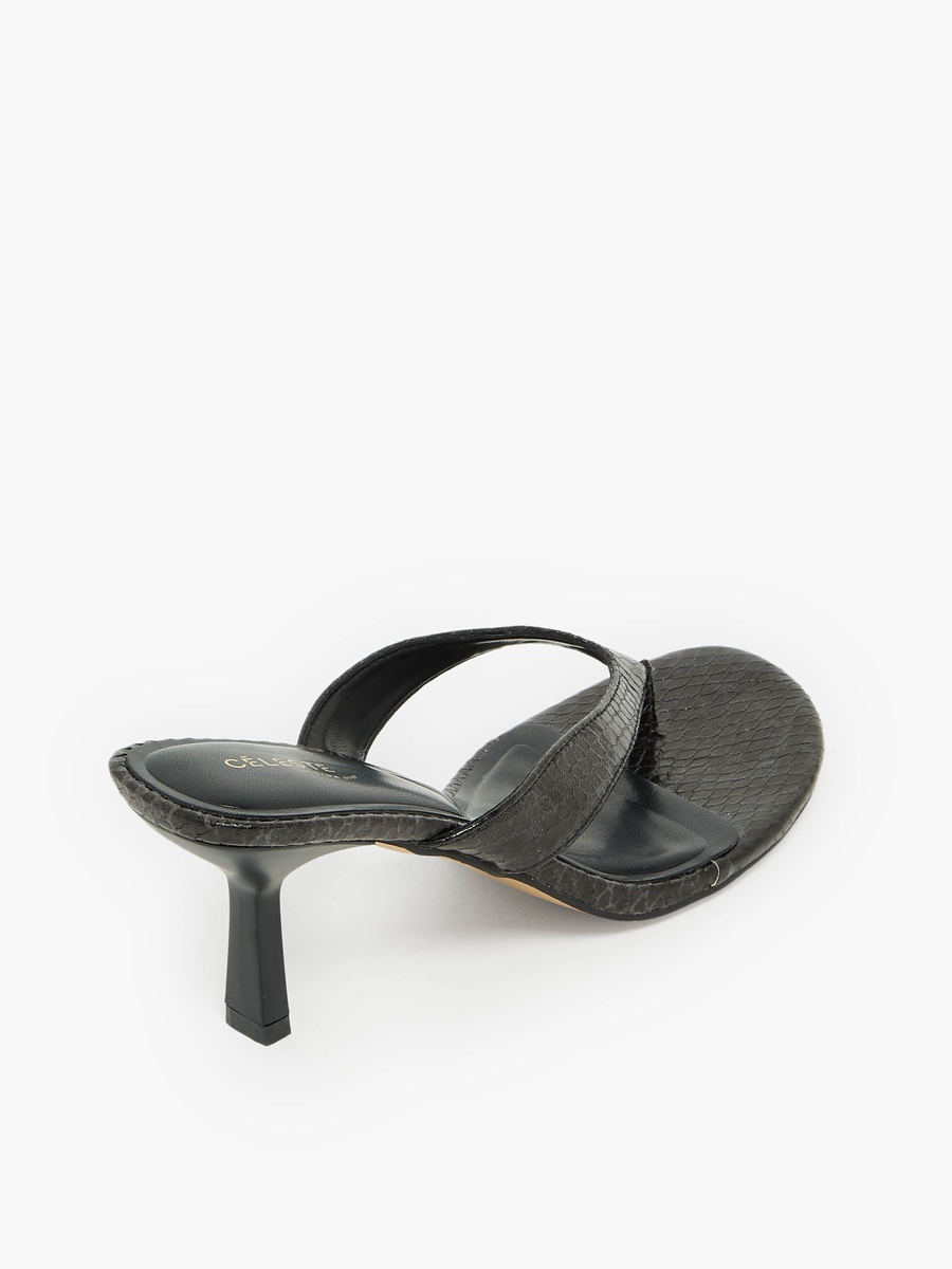 Women Flared Heel Sandals
