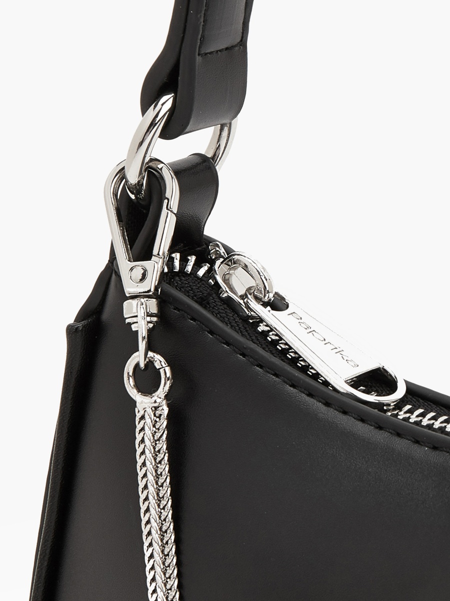 Shoulder Bag With Chain Accent