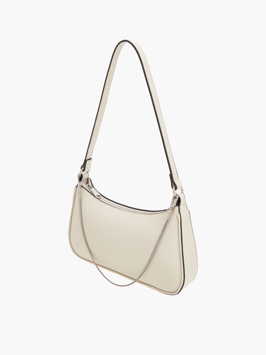 Shoulder Bag With Chain Accent