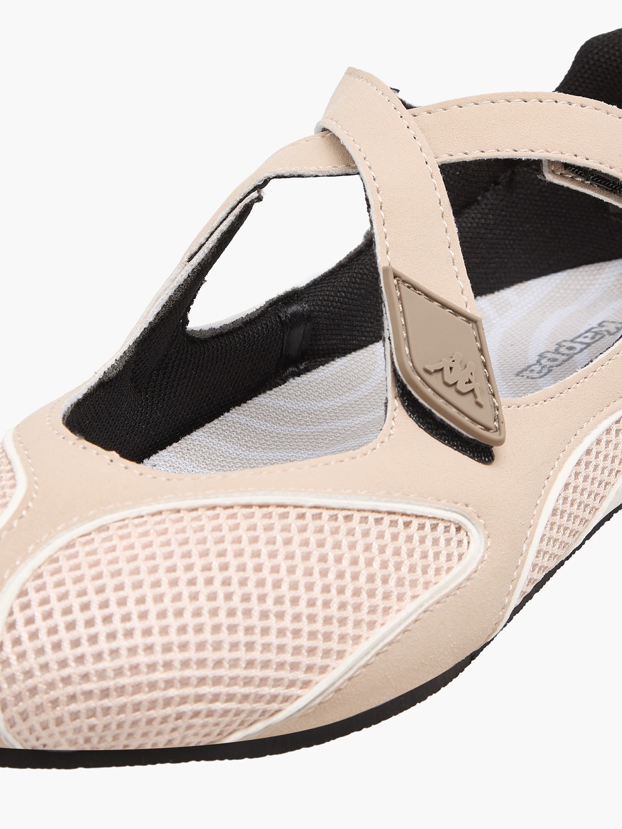 Women Panelled Hook and Loop Sports Shoes