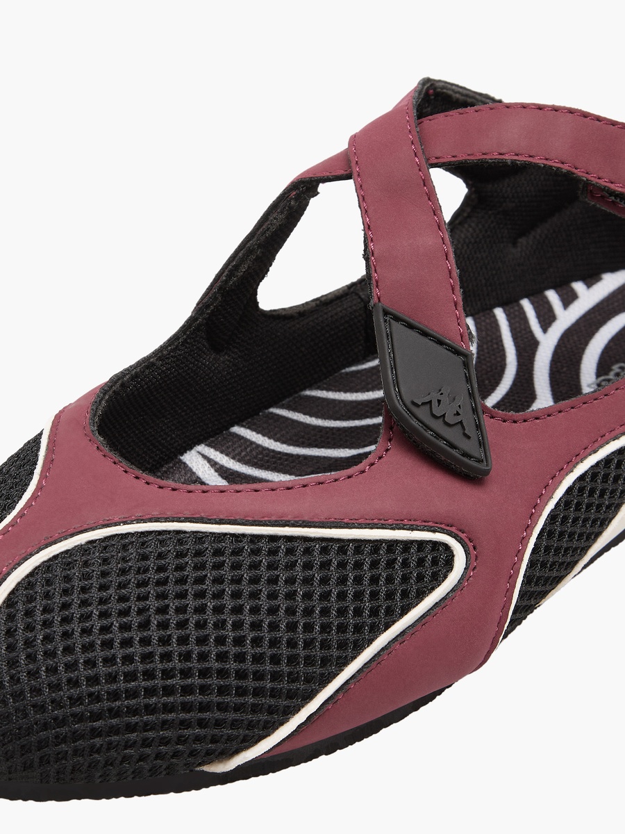 Women Panelled Hook and Loop Sports Shoes