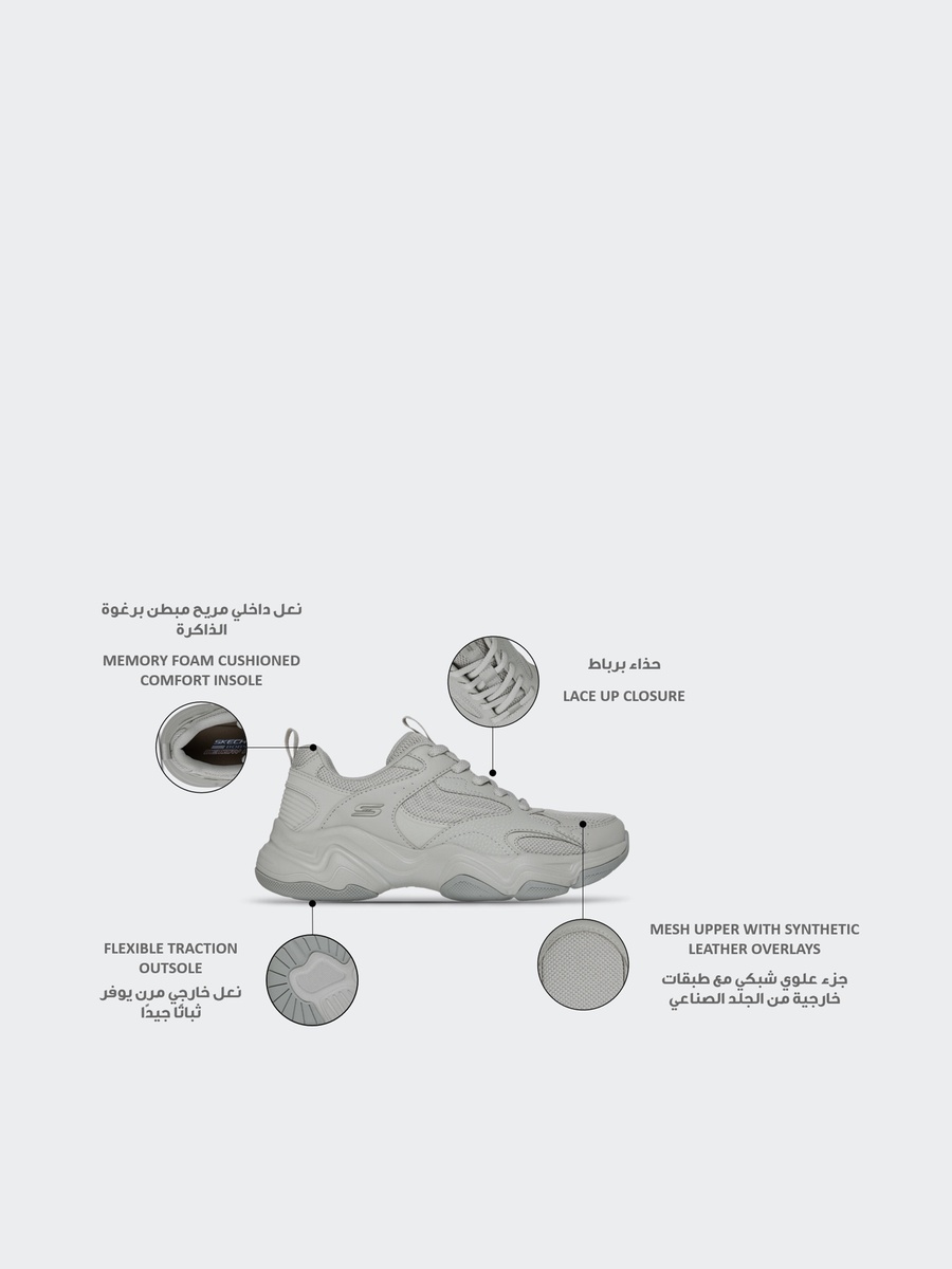 Women Bobs Diego Lace-Up Sports Shoes