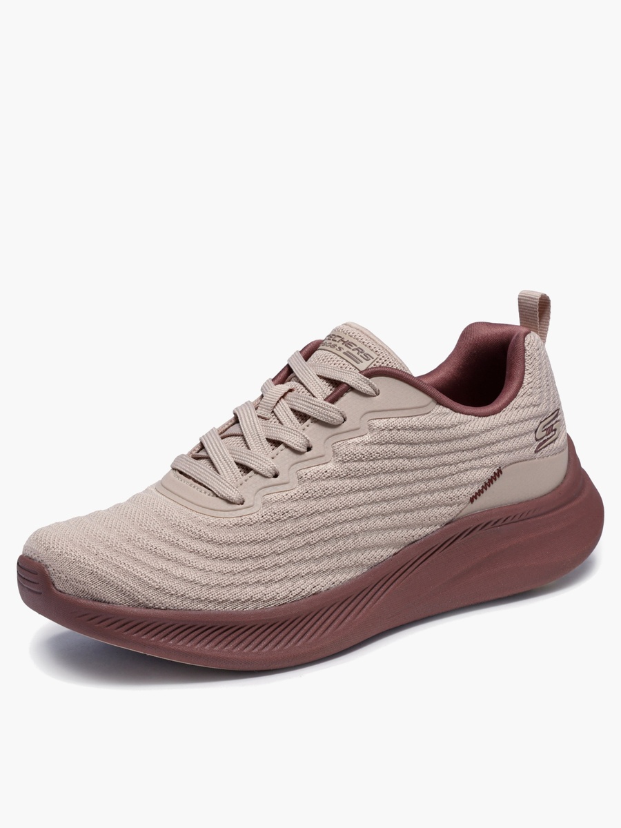 Women Bobs Moda Flex Lace-Up Sports Shoes