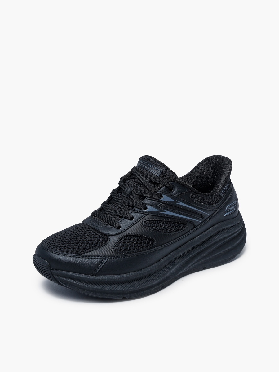 Women Bobs Skillz Slip-On Ankle Sneakers