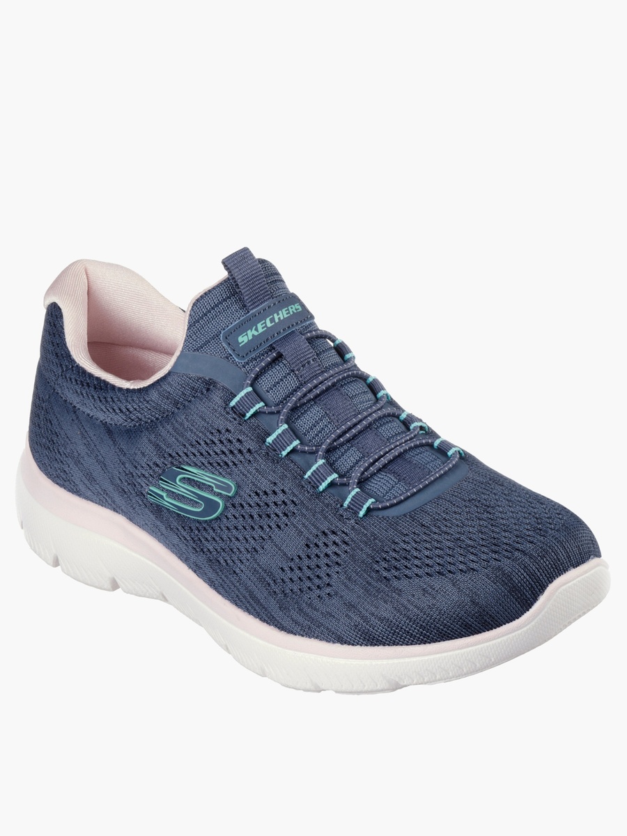 Women Summits Logo Slip-On Sports Shoes