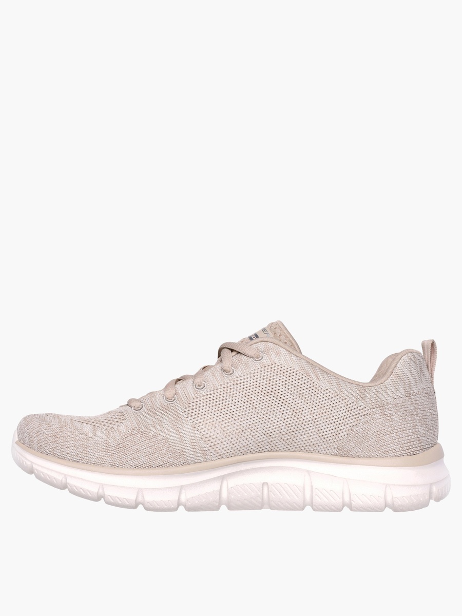 Women Track Logo Lace-Up Sports Shoes