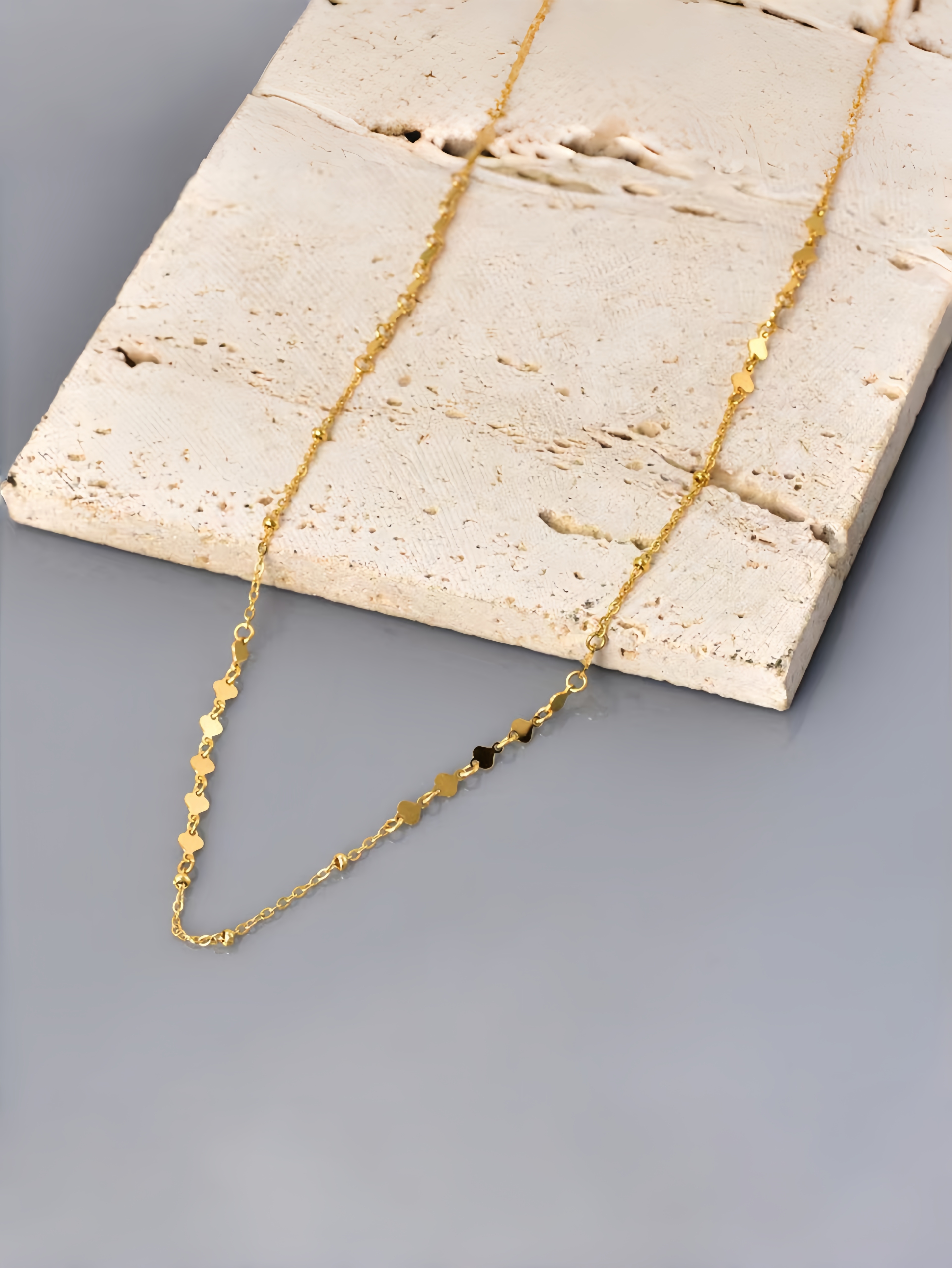 Gold Heart Delicate Necklace