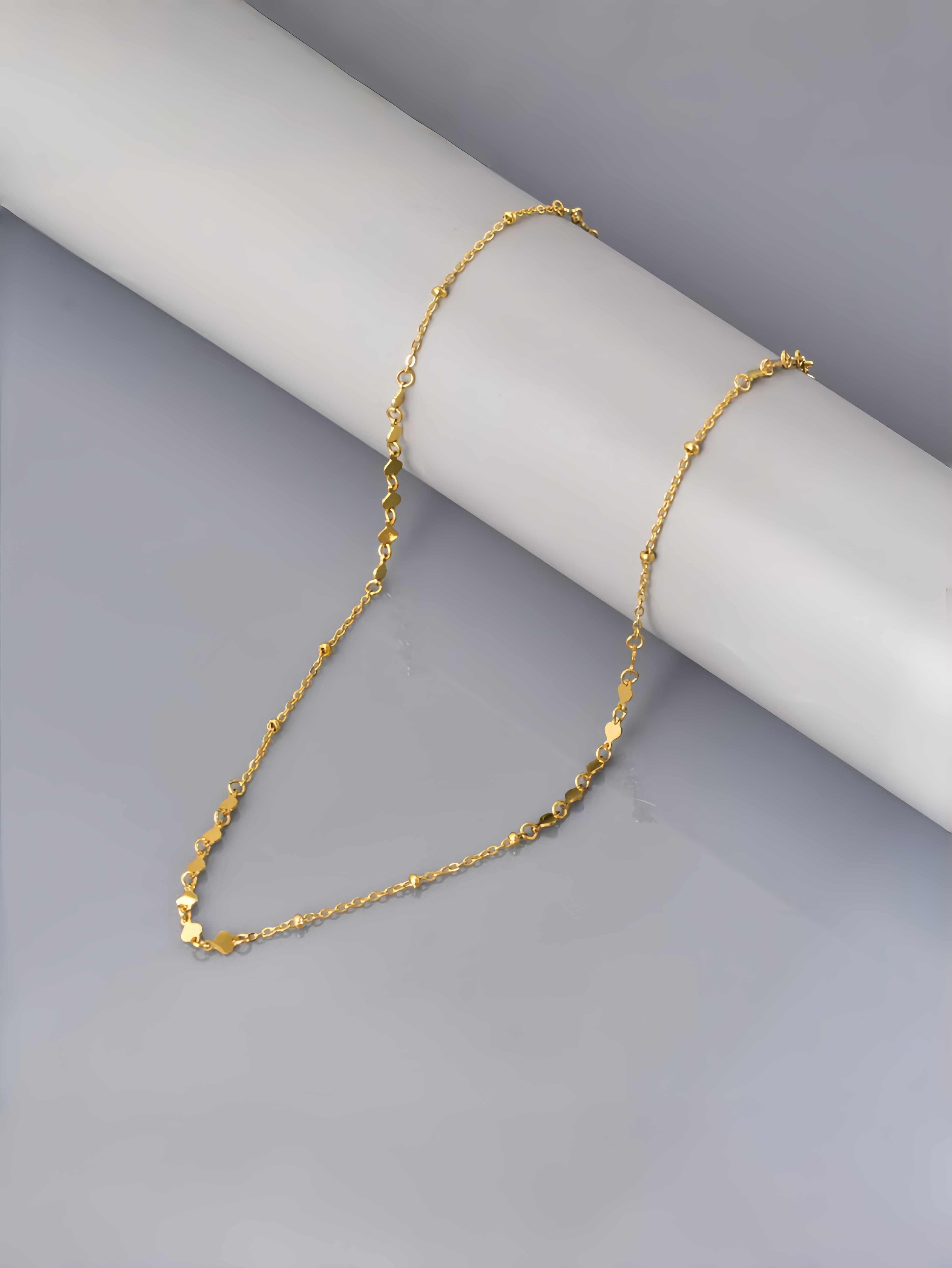 Gold Heart Delicate Necklace