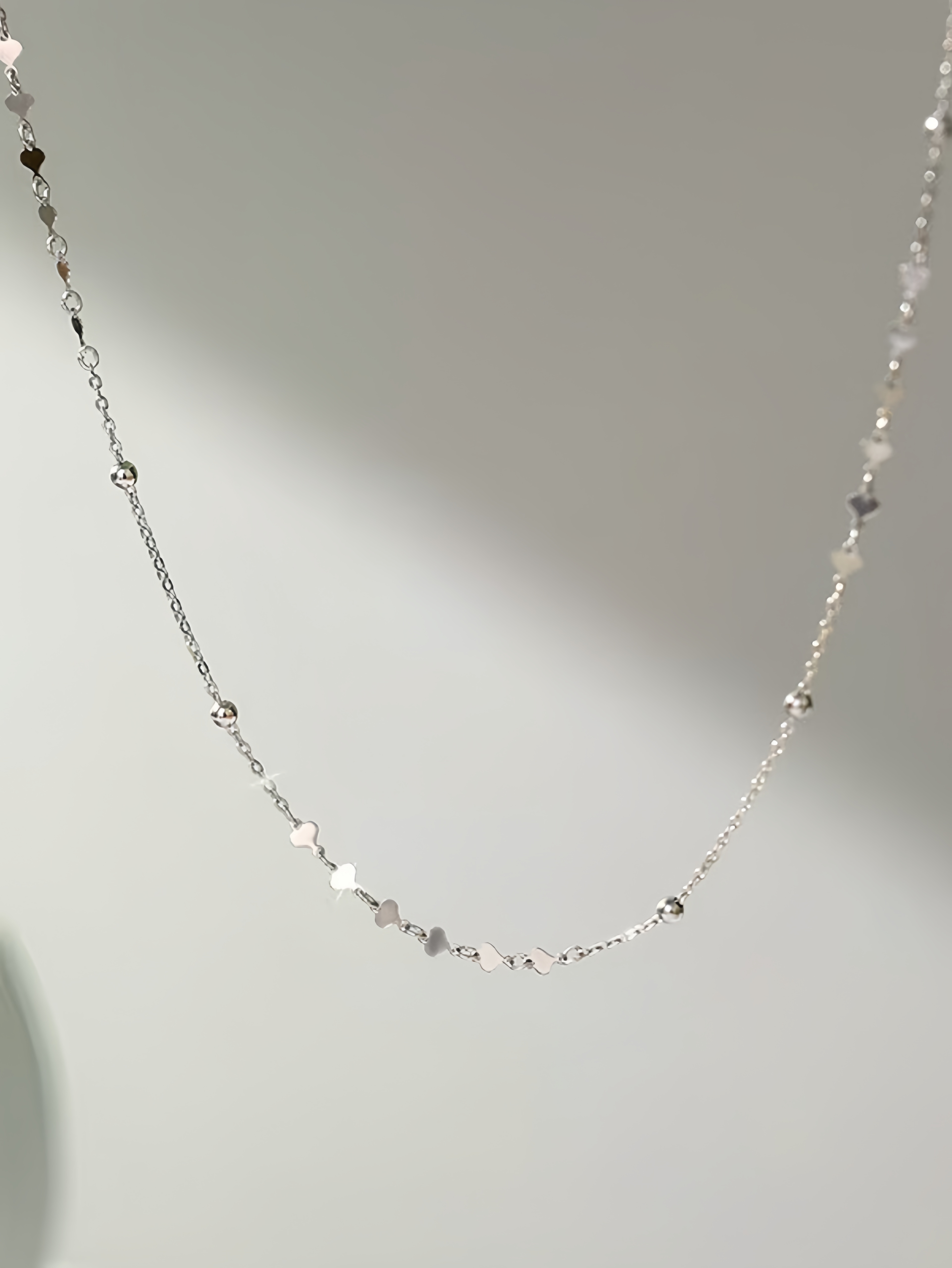 Silver Heart Delicate Necklace