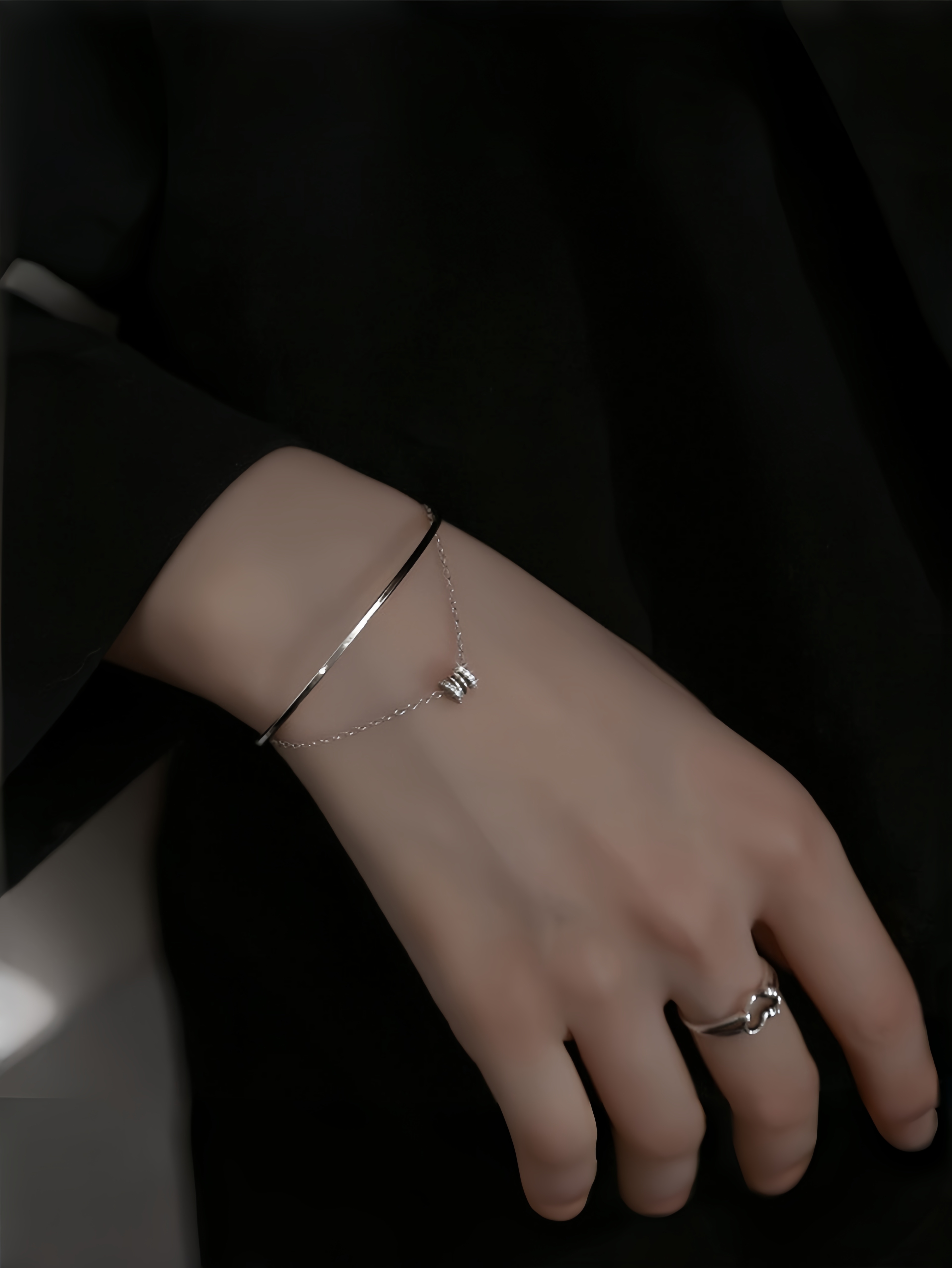 Silver Links Link Bracelet
