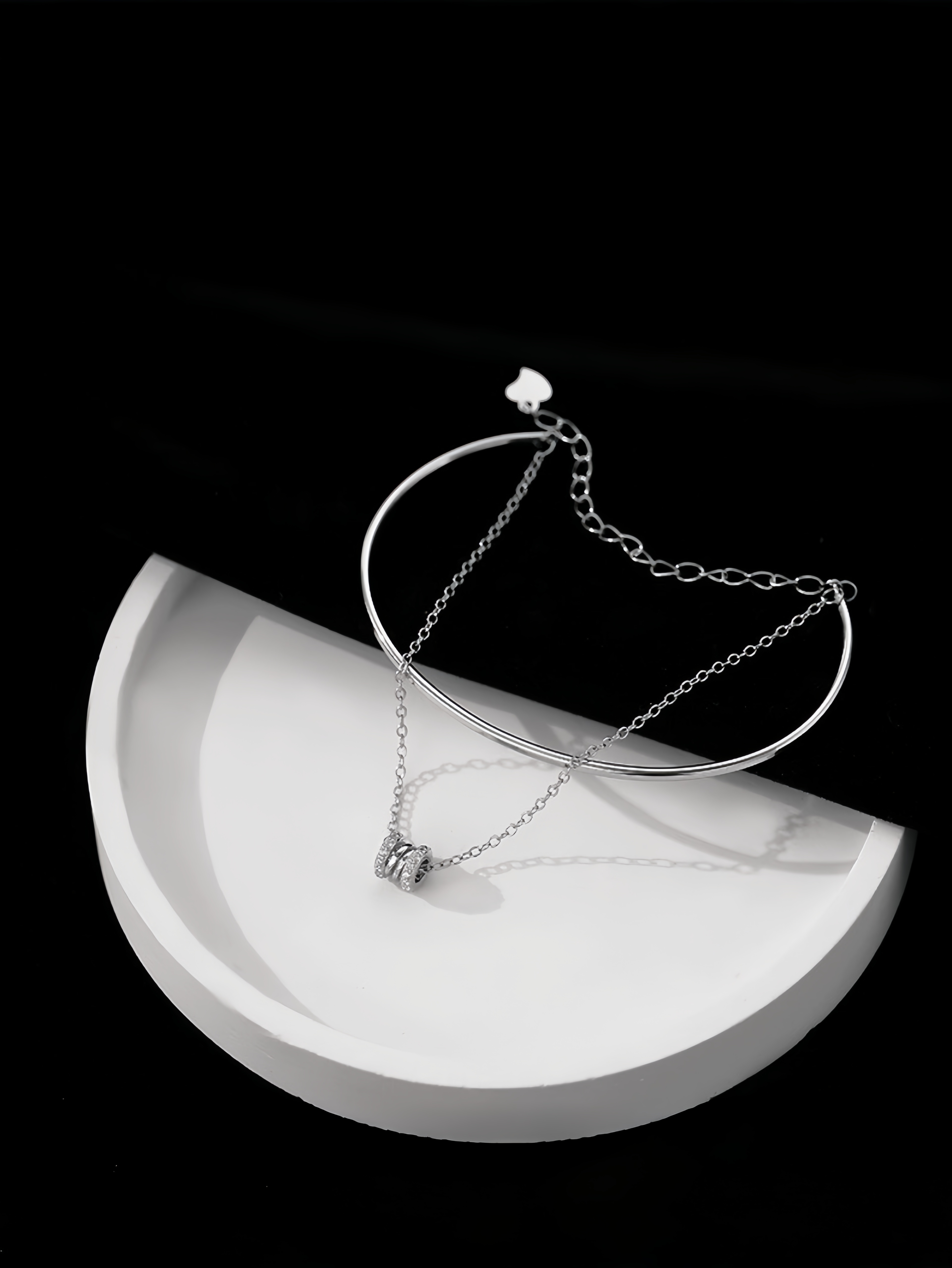 Silver Links Link Bracelet
