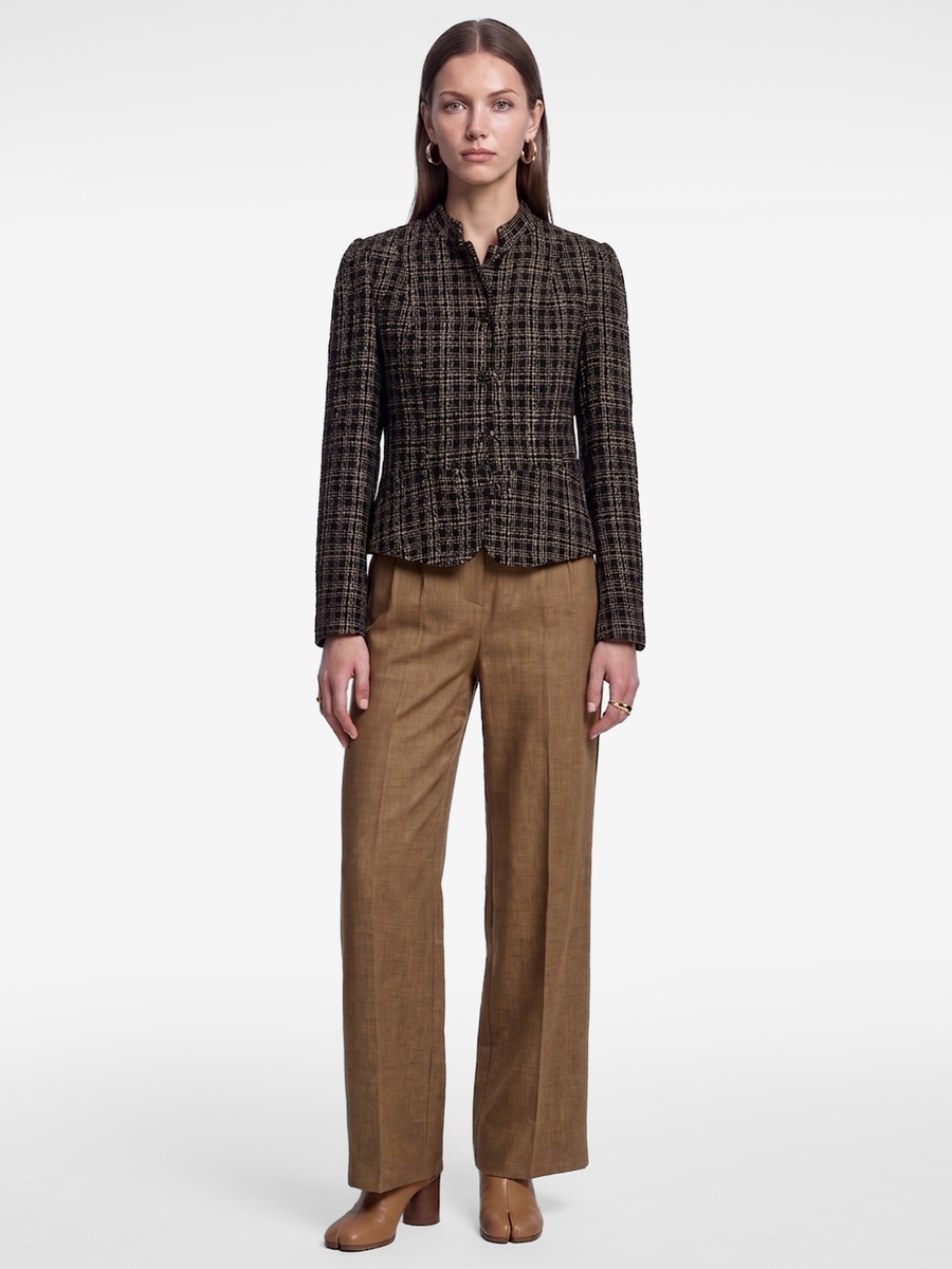Khaki Tailored Trousers