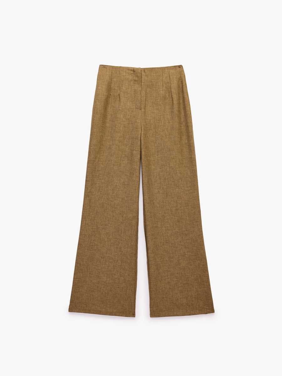Khaki Tailored Trousers