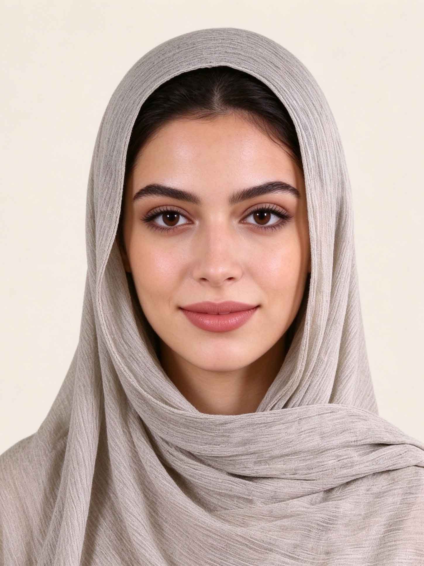 Grey Texture Hijab