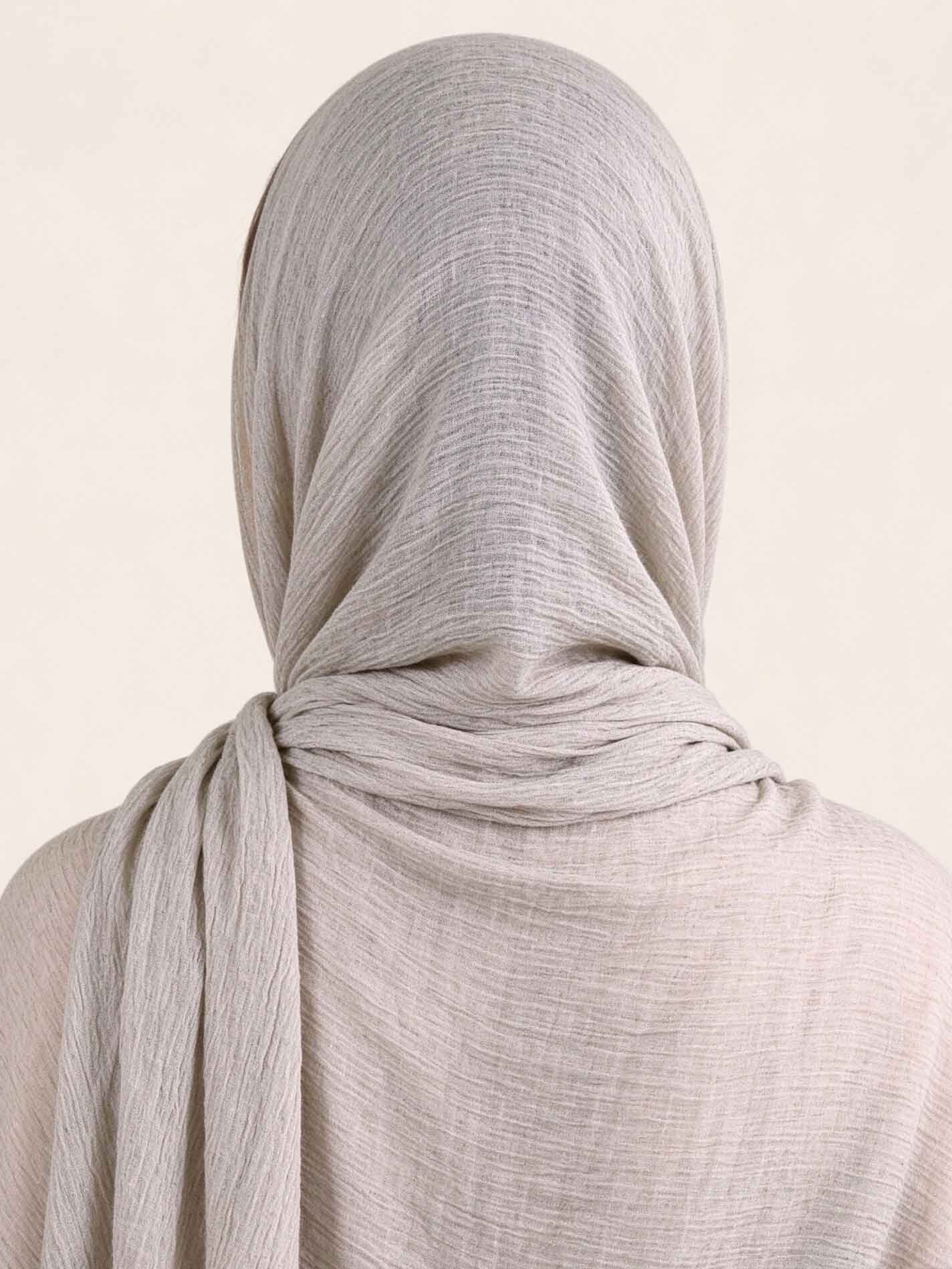 Grey Texture Hijab