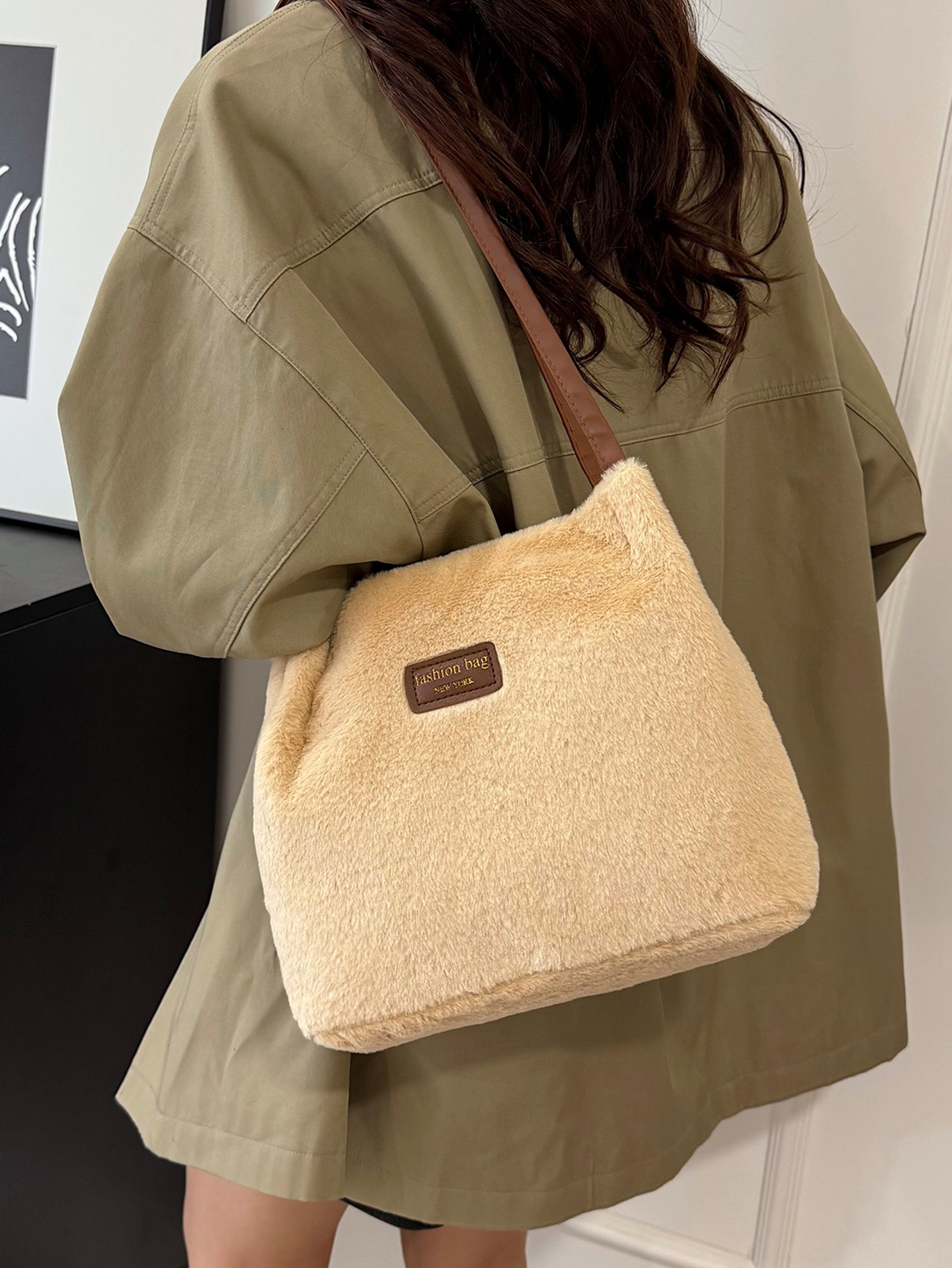 Khaki Shoulder Bag