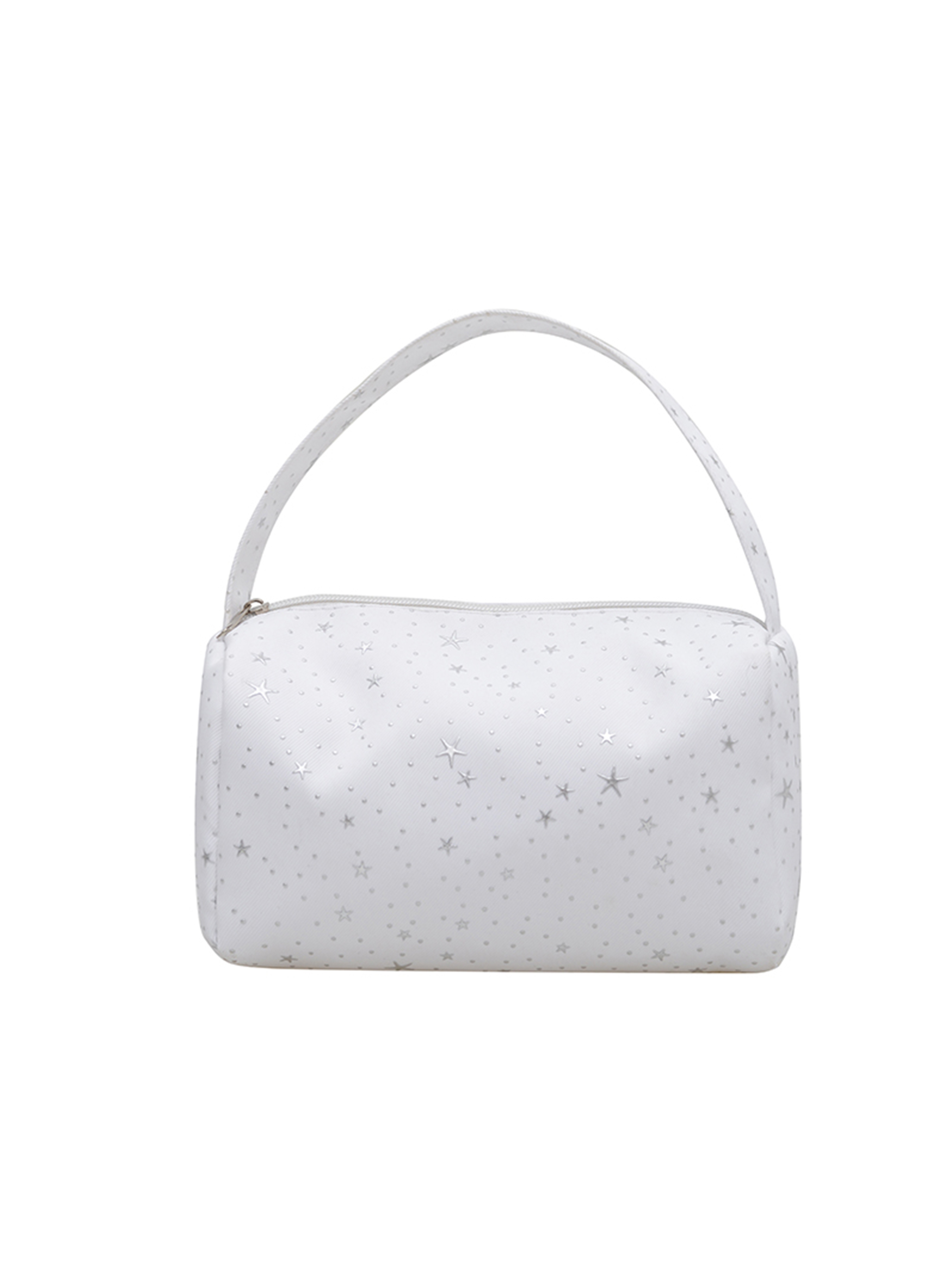 White Star Print Mini Handbag