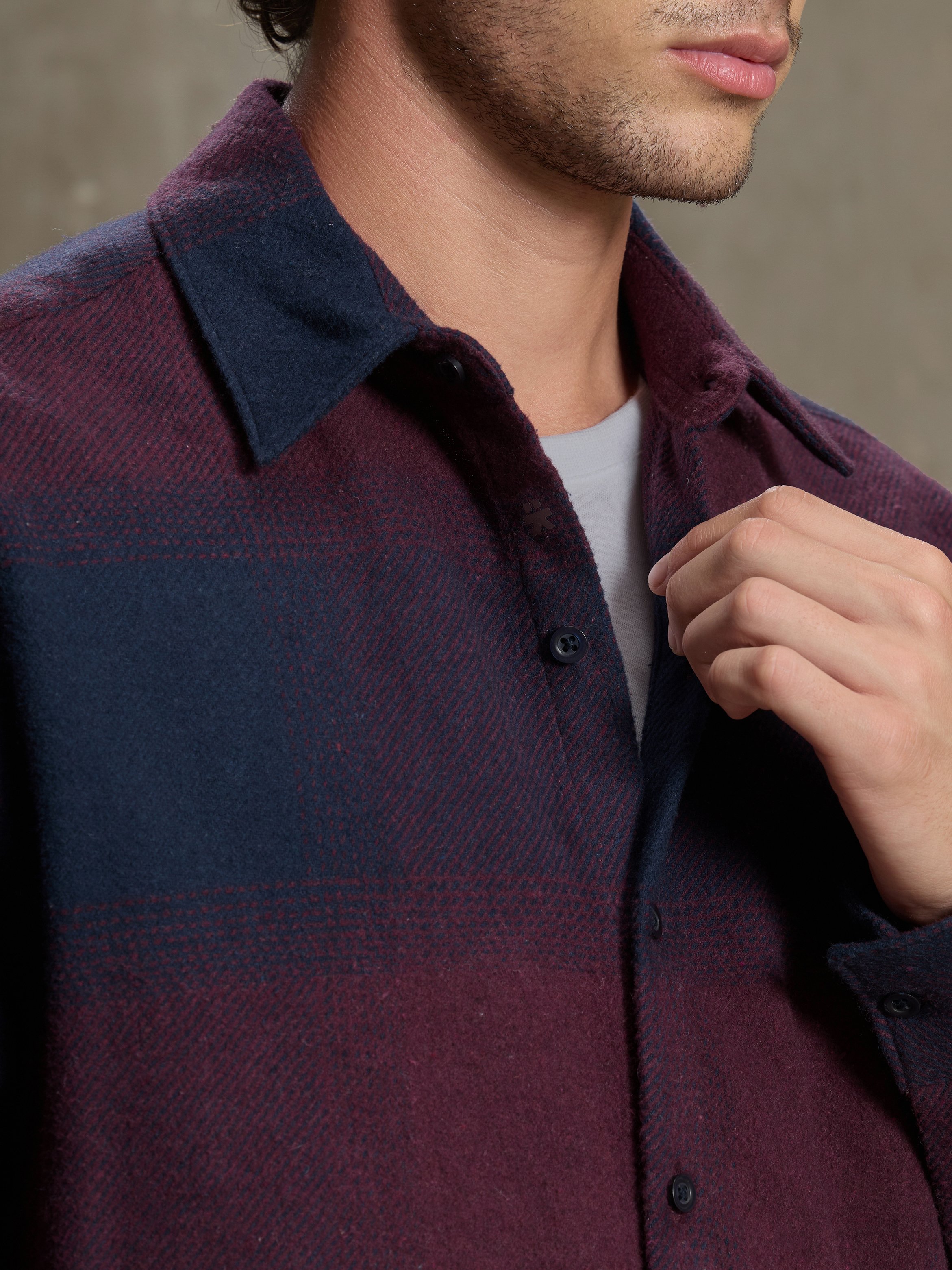 Multi Checked Long Sleeves Regular Shirt