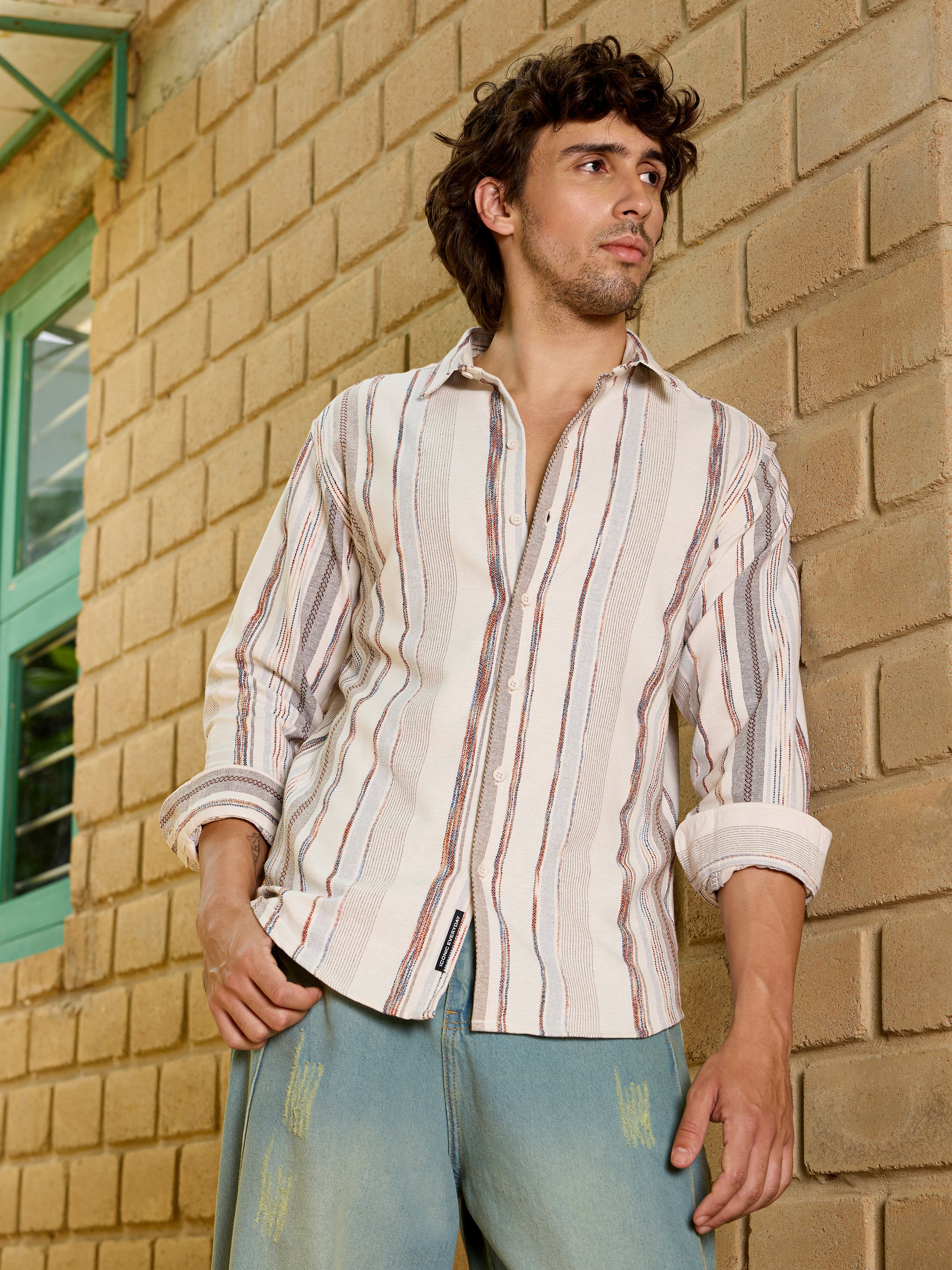 Multi Striped Regular Shirt