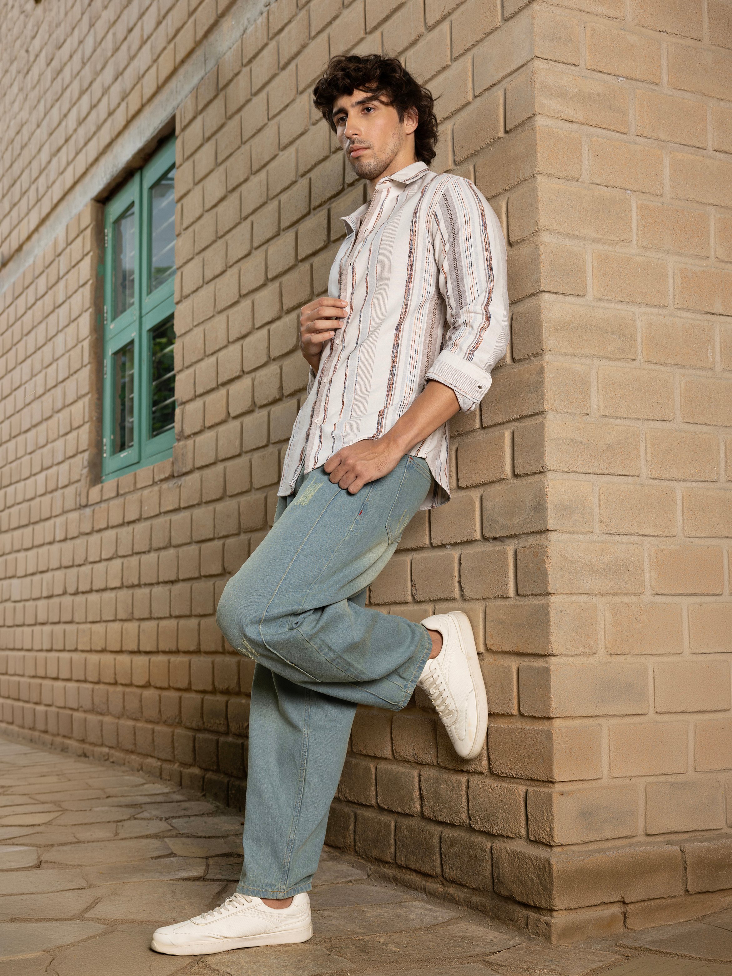 Multi Striped Regular Shirt