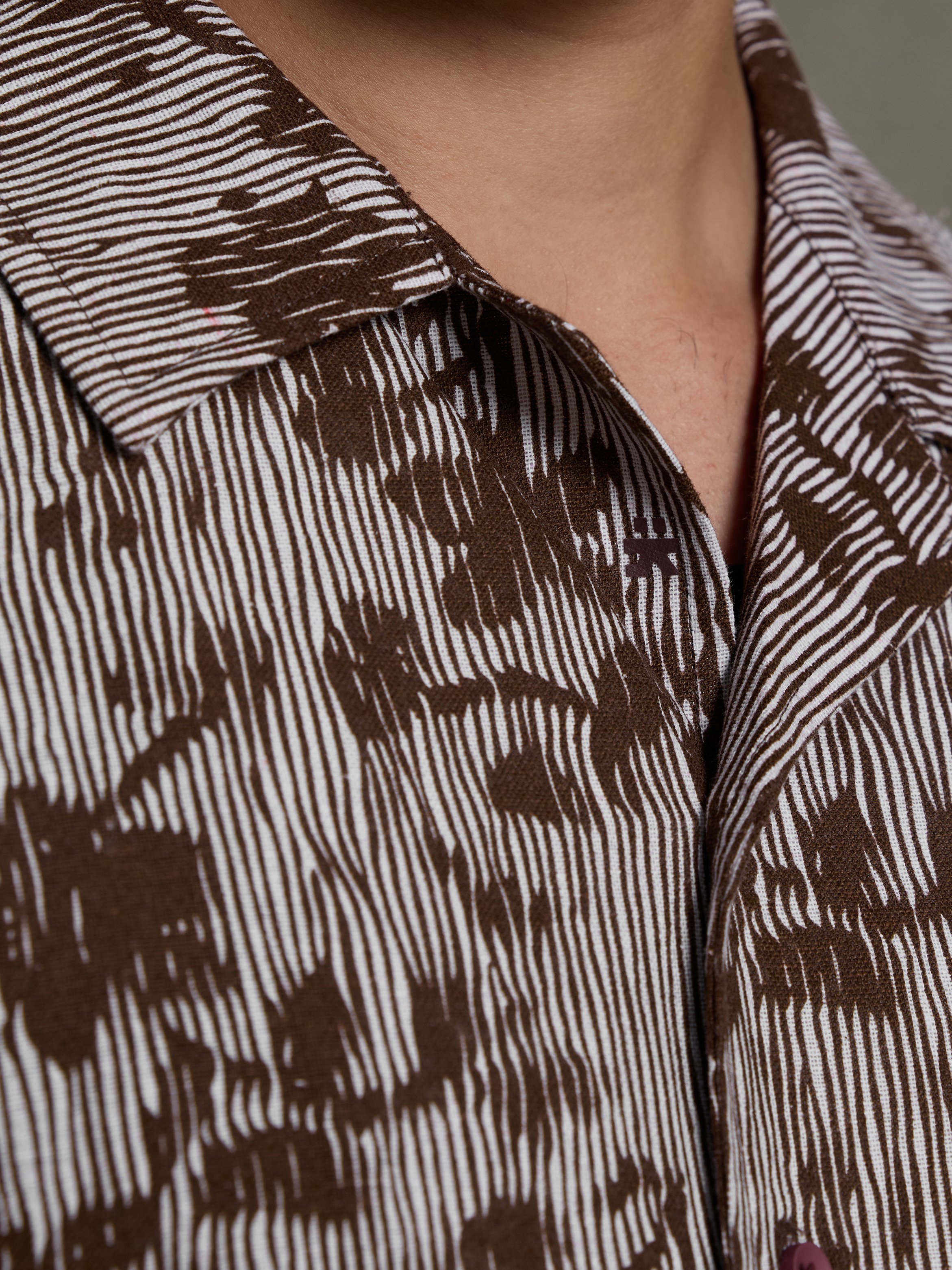Multi Printed Short Sleeves Regular Shirt