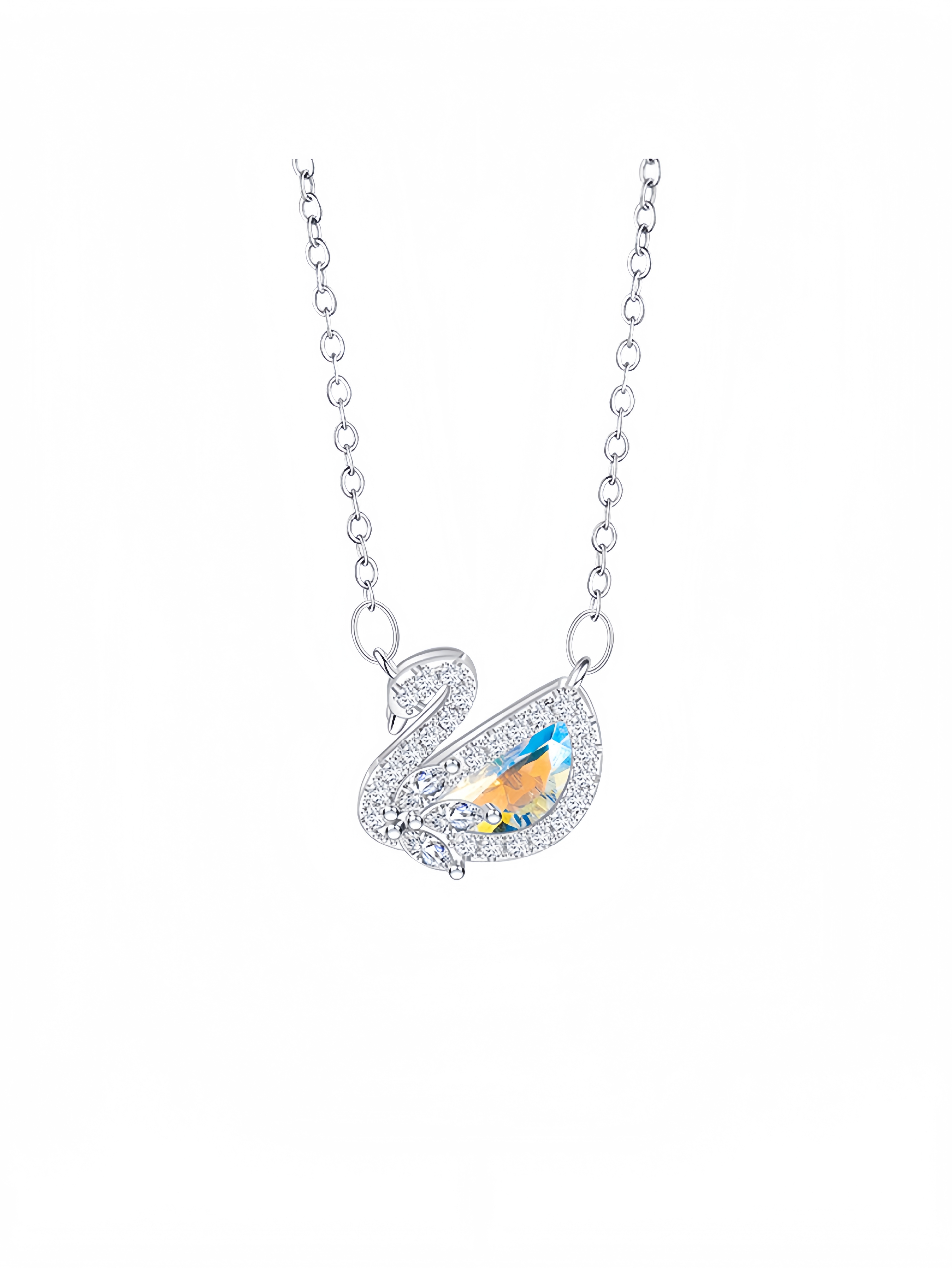 Silver Animal Pendant Necklace